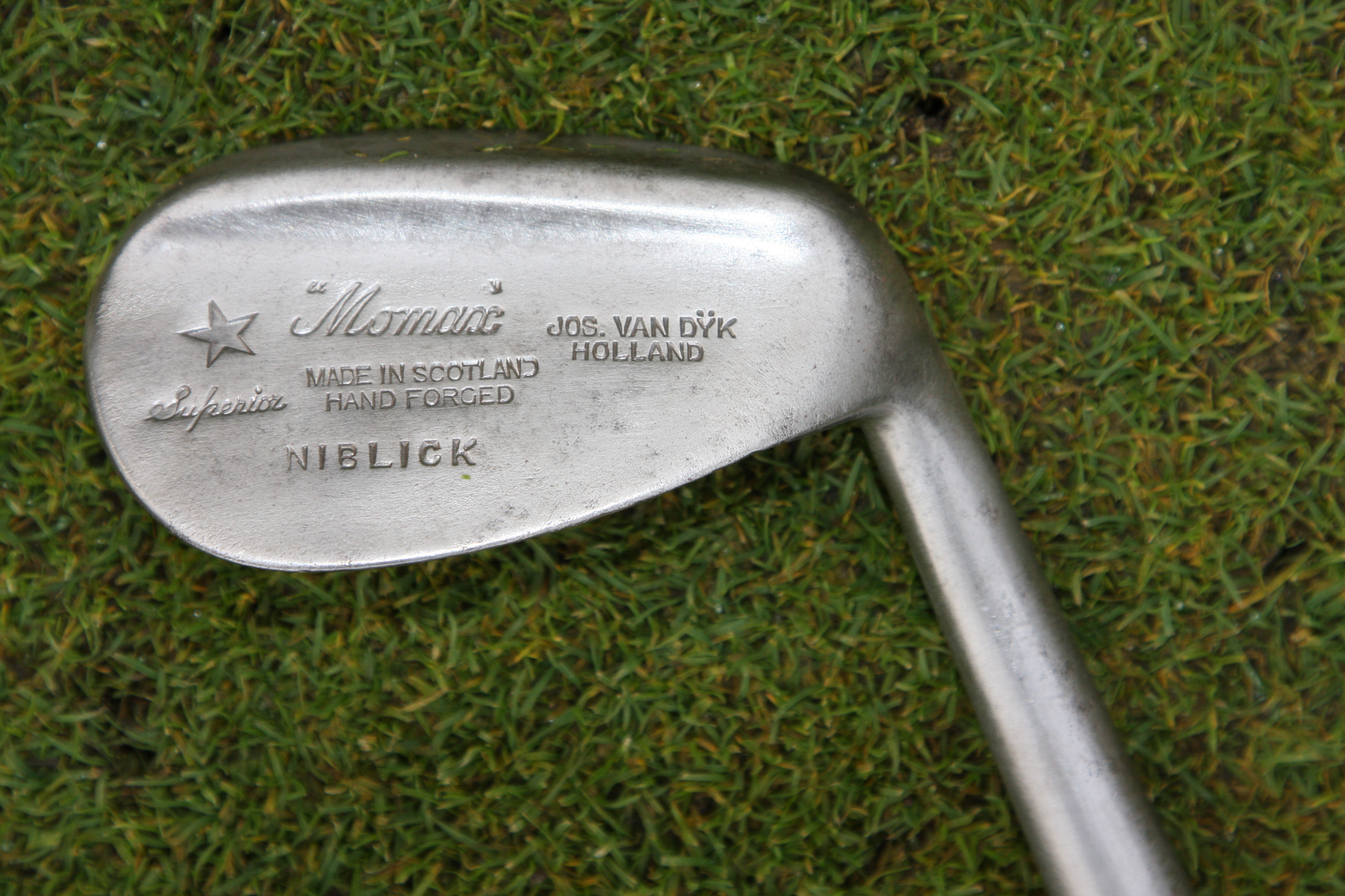 Jos van Dijk, De Pan, gibson Momax niblick, eigen club