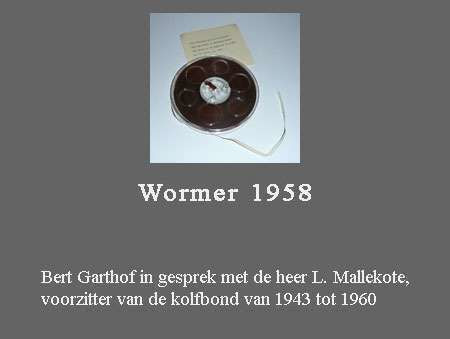 Bert Garthof, Kolfbond, L. Mallekote, St. Eloyen Gasthuis. 1958