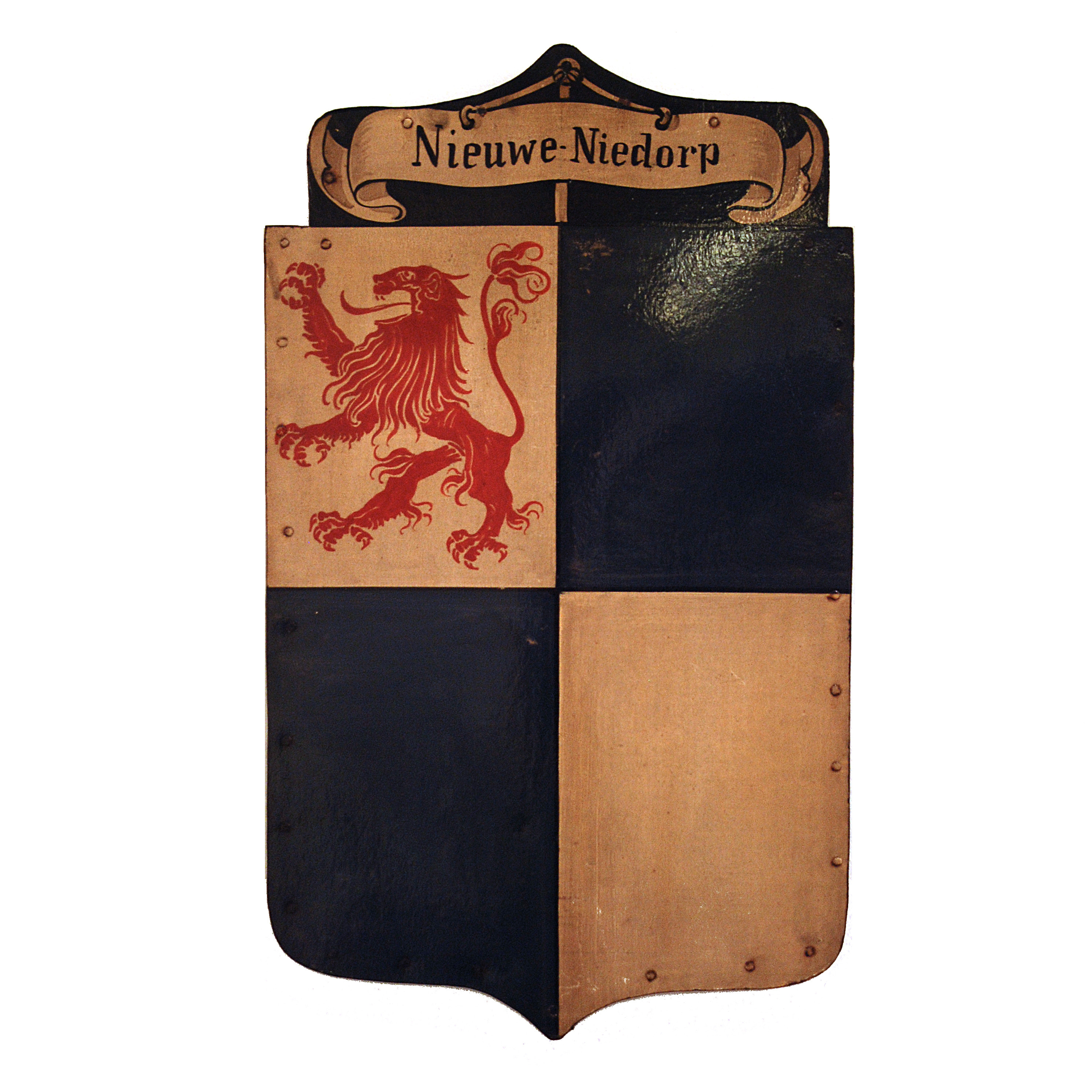 Wapenschild, Nieuwe-Niedorp, St. Eloyen Gasthuis Ca. 1886