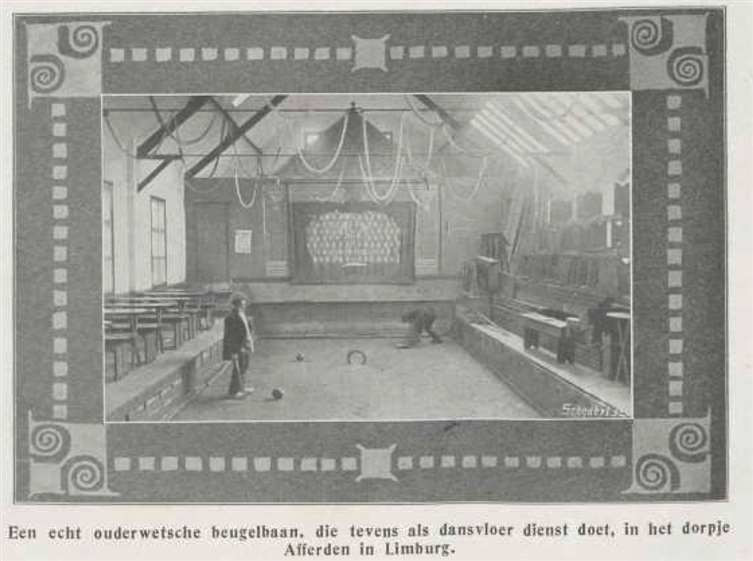 Beugelen, 'Kolven door den beugel', Afferden - 1913