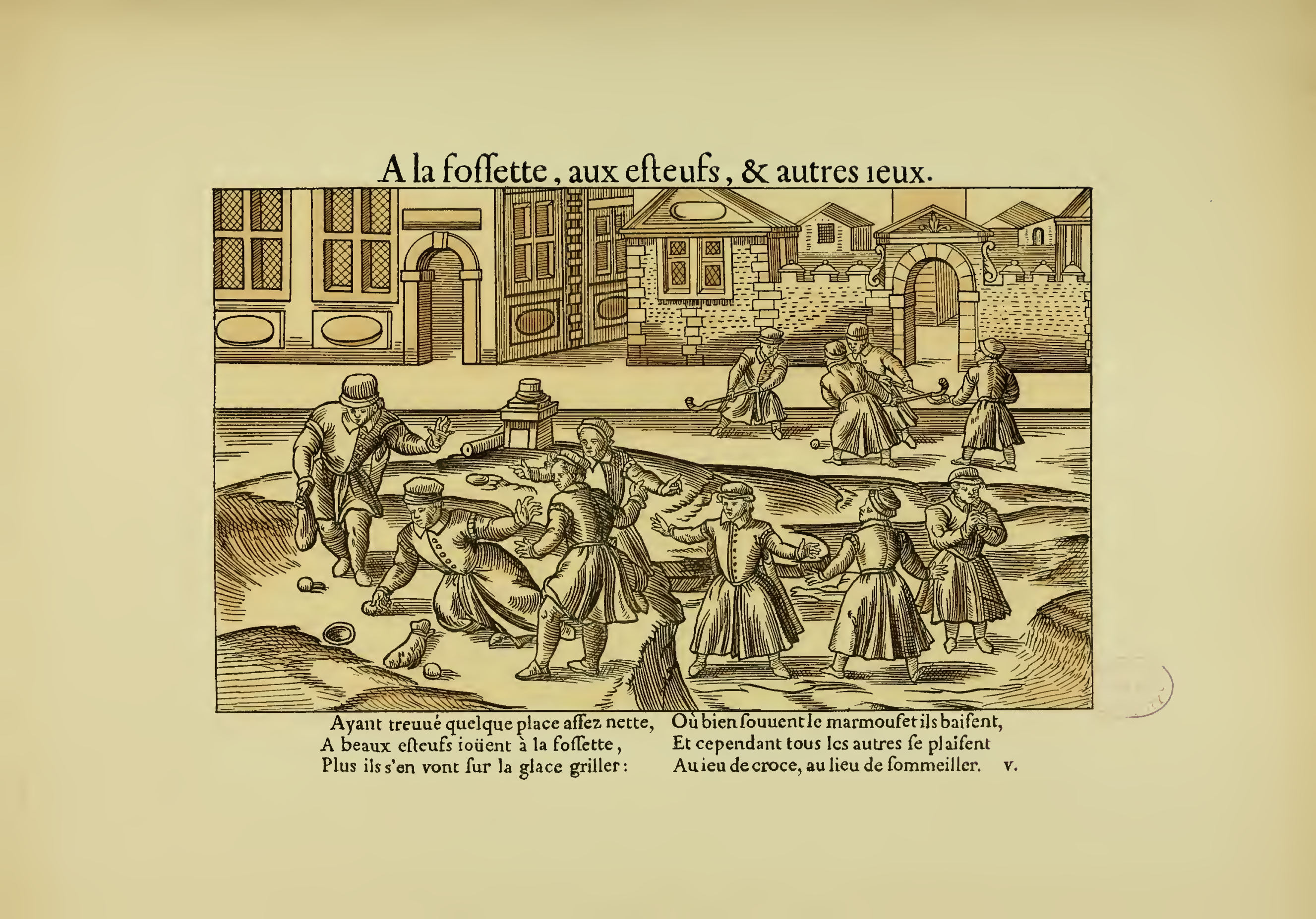 Jeu de Crosse, Choule. 1903