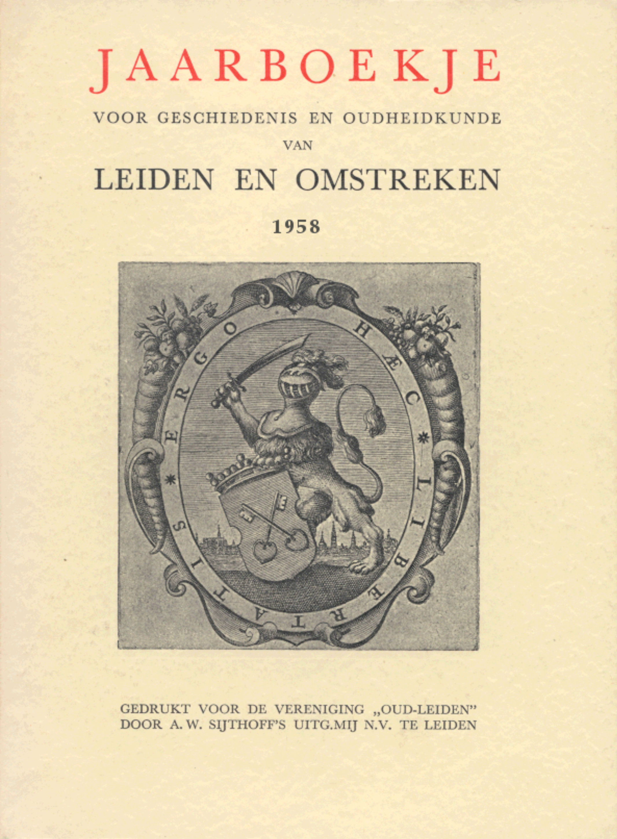 L.G. de Graaf, Kolfbanen te Leiden in 1792 - 1958