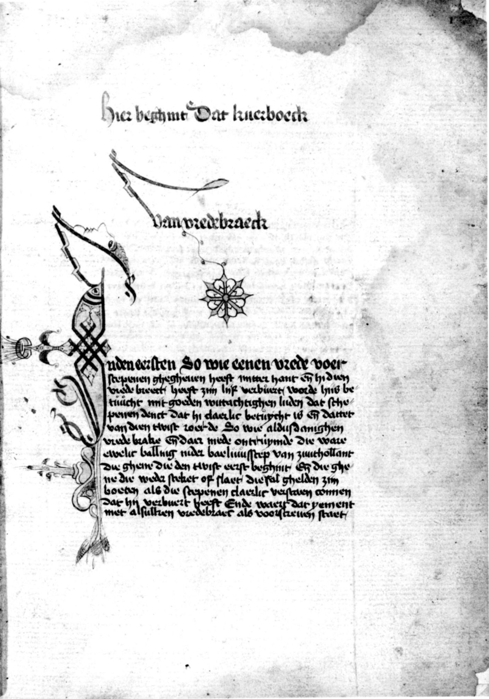 Dordrecht, Keurboek I - 1401