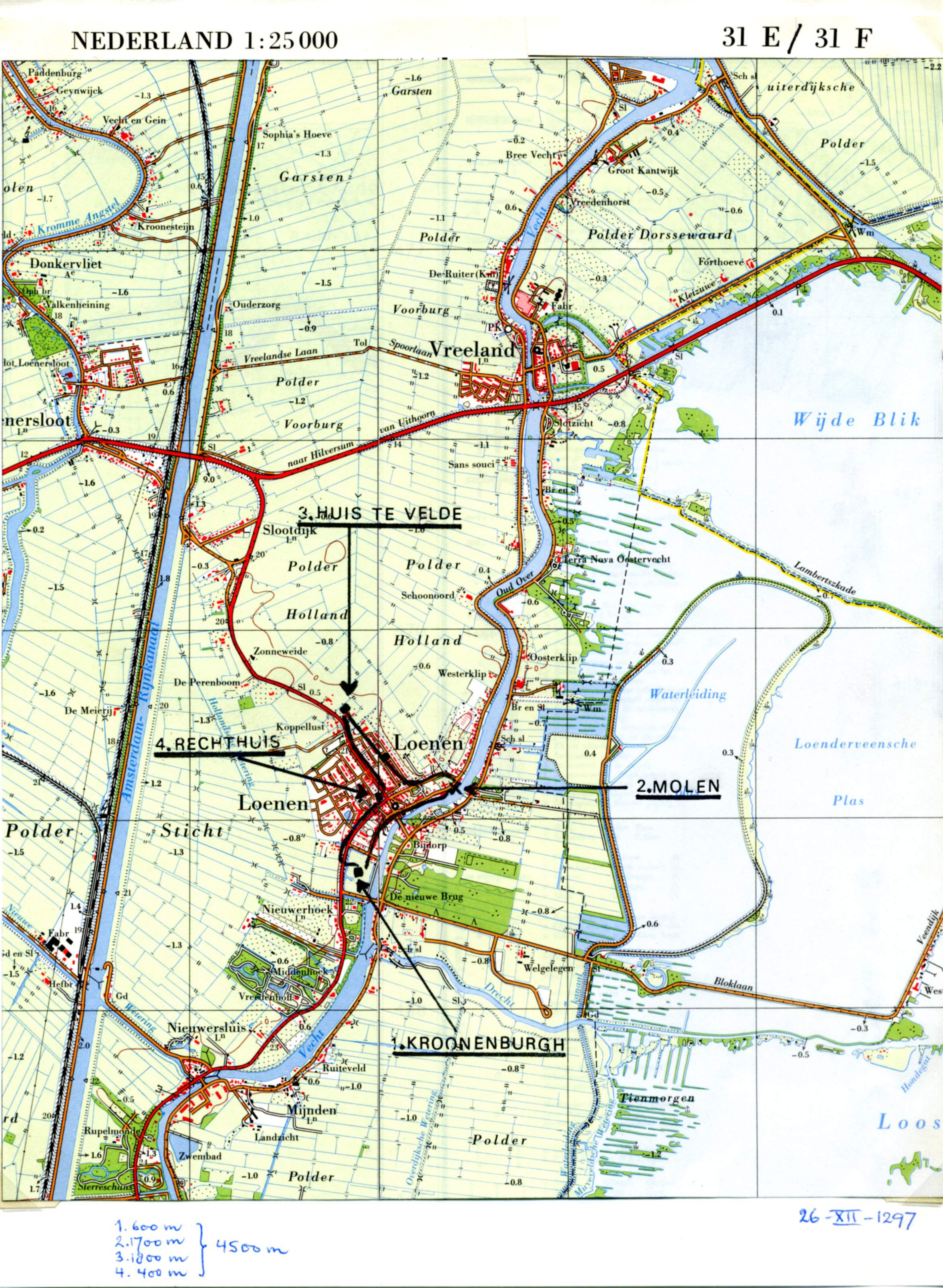 Archief S.J.H. van Hengel, Dossier Loenen 1297 (inc. maquette)