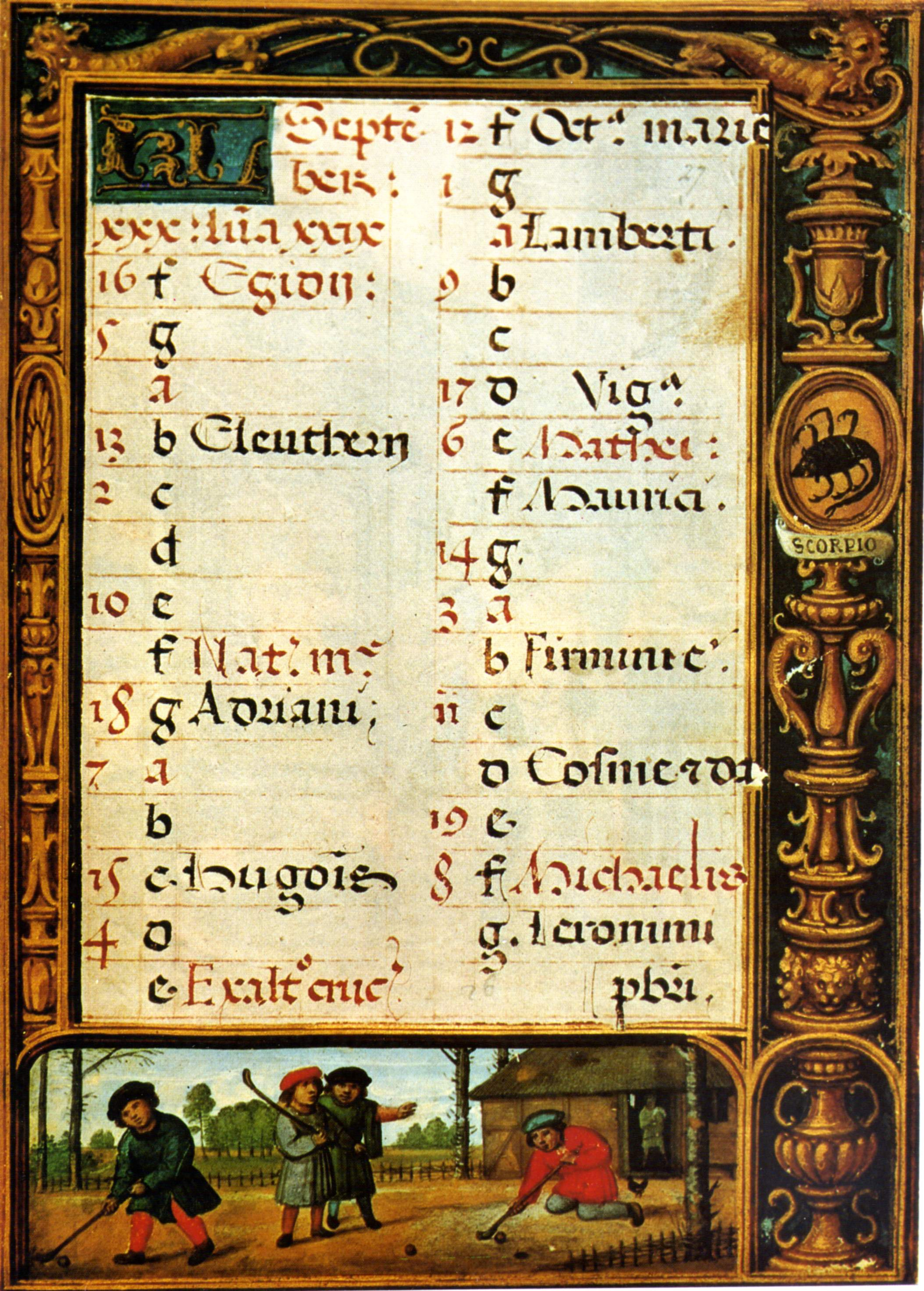 Londen, Vlaams getijdenboek. Ca. 1500