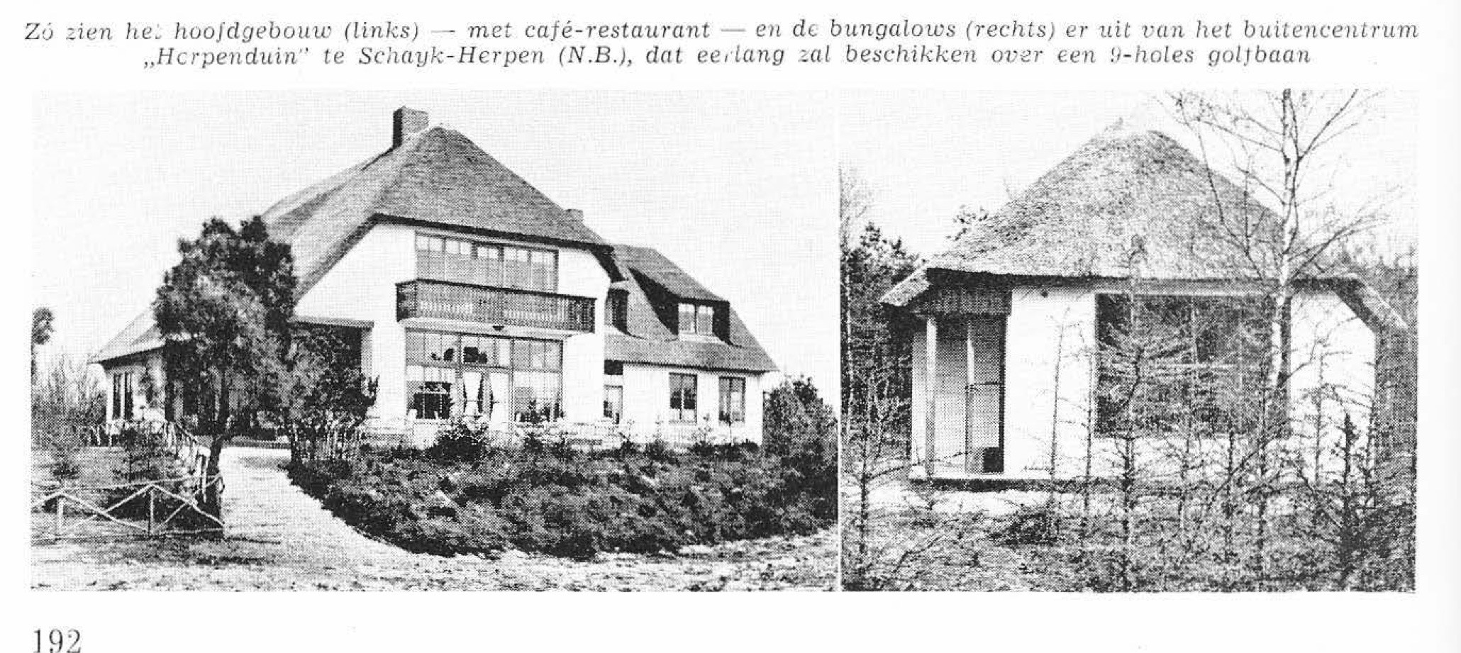 Bij Schayk komt Nederlands achttiende golfbaan - 1956