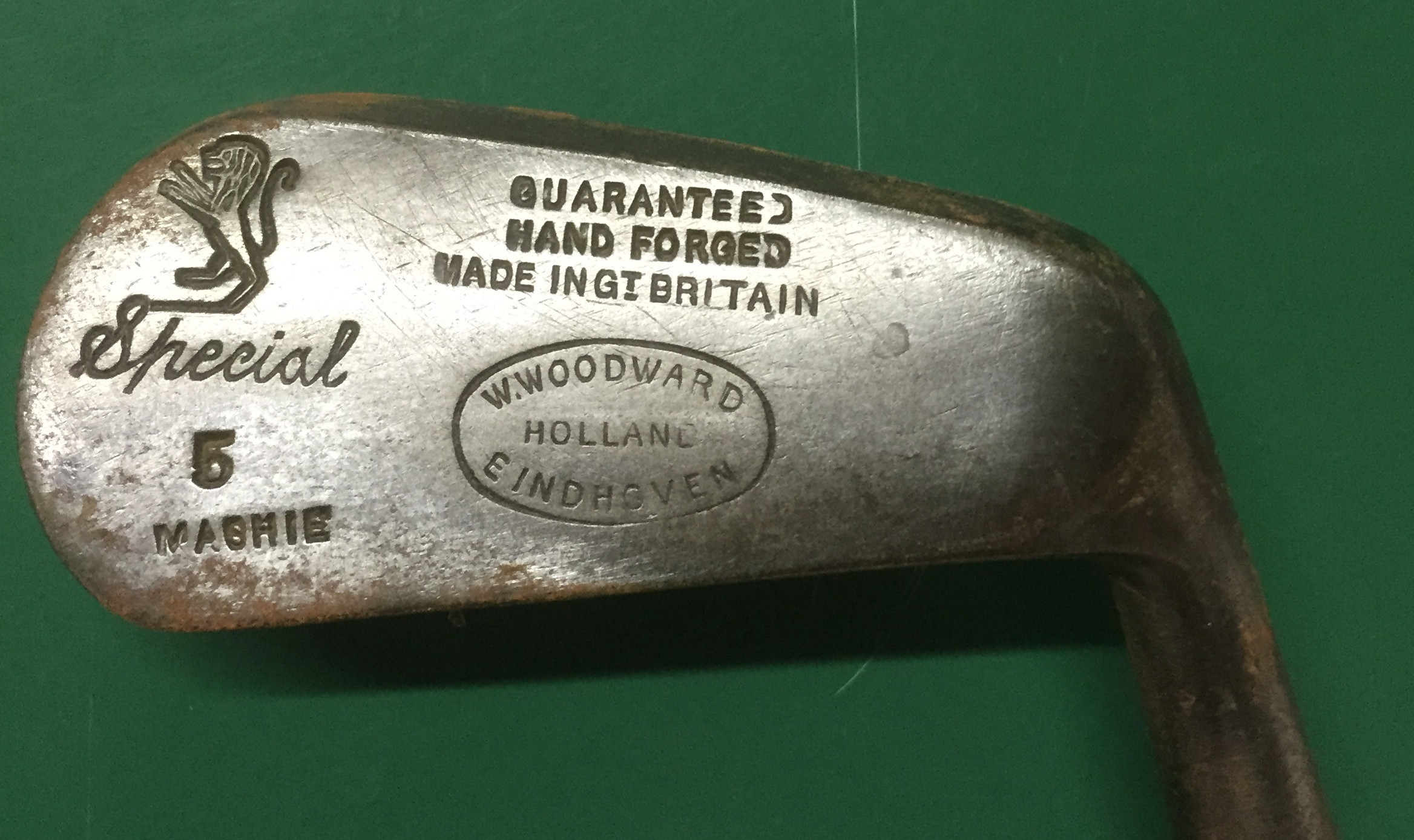 W. Woodward, Eindoven, Charles Brand mashie