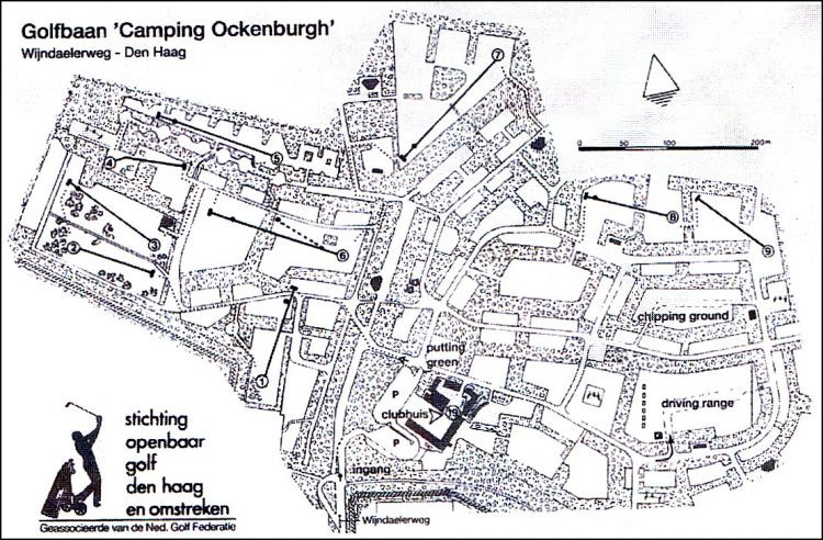 Golfbaan Camping Ockenburgh - 1981