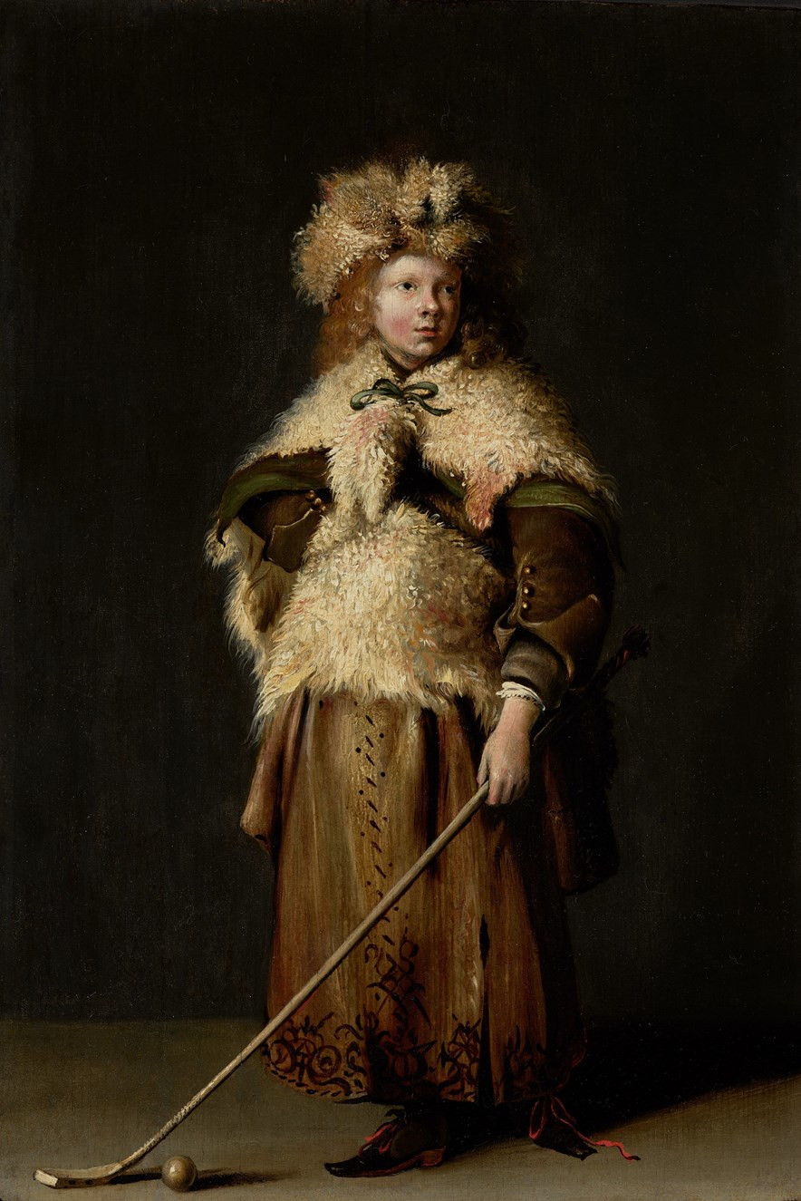 Gerard en Gesina ter Borch, Moses ter Borch met een kolf slaghout - 1655