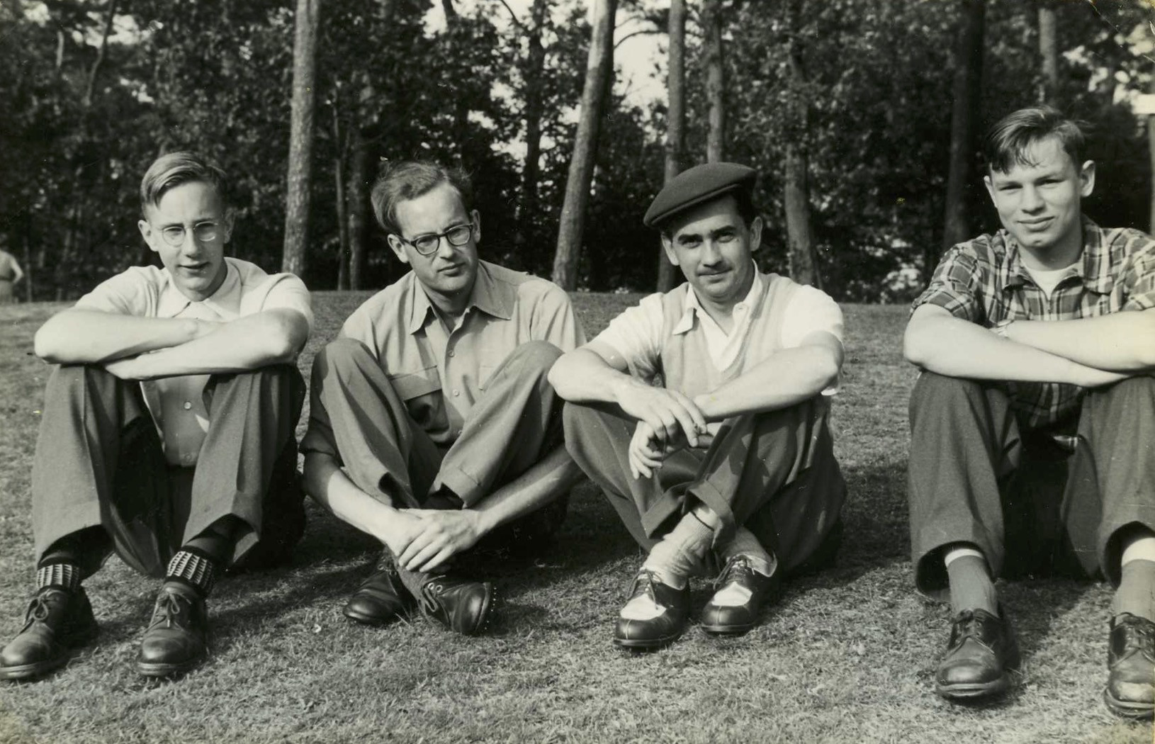 Army Tankard, Wilfred Smit, S. Steensma, Hein Swane, Rolf Olland - 1954