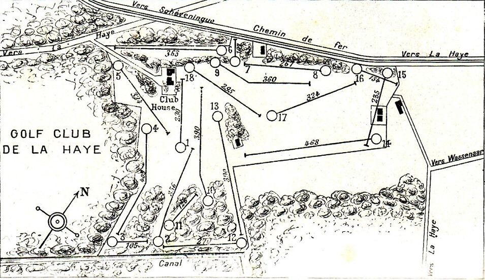 Golf Club de la Haye, Guide Plumon - 1932