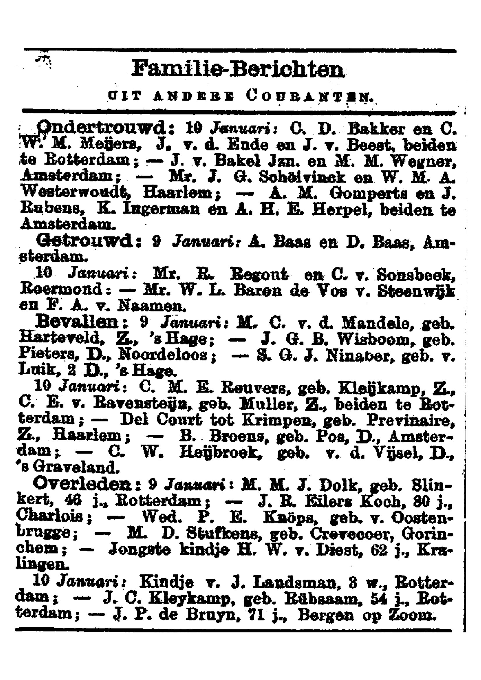 Het Nieuws van den Dag - 18890112