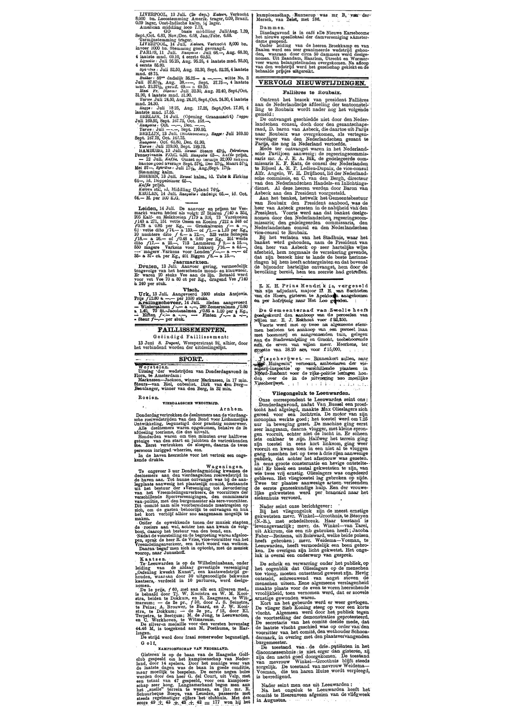 Het Nieuws van den Dag - 19110714