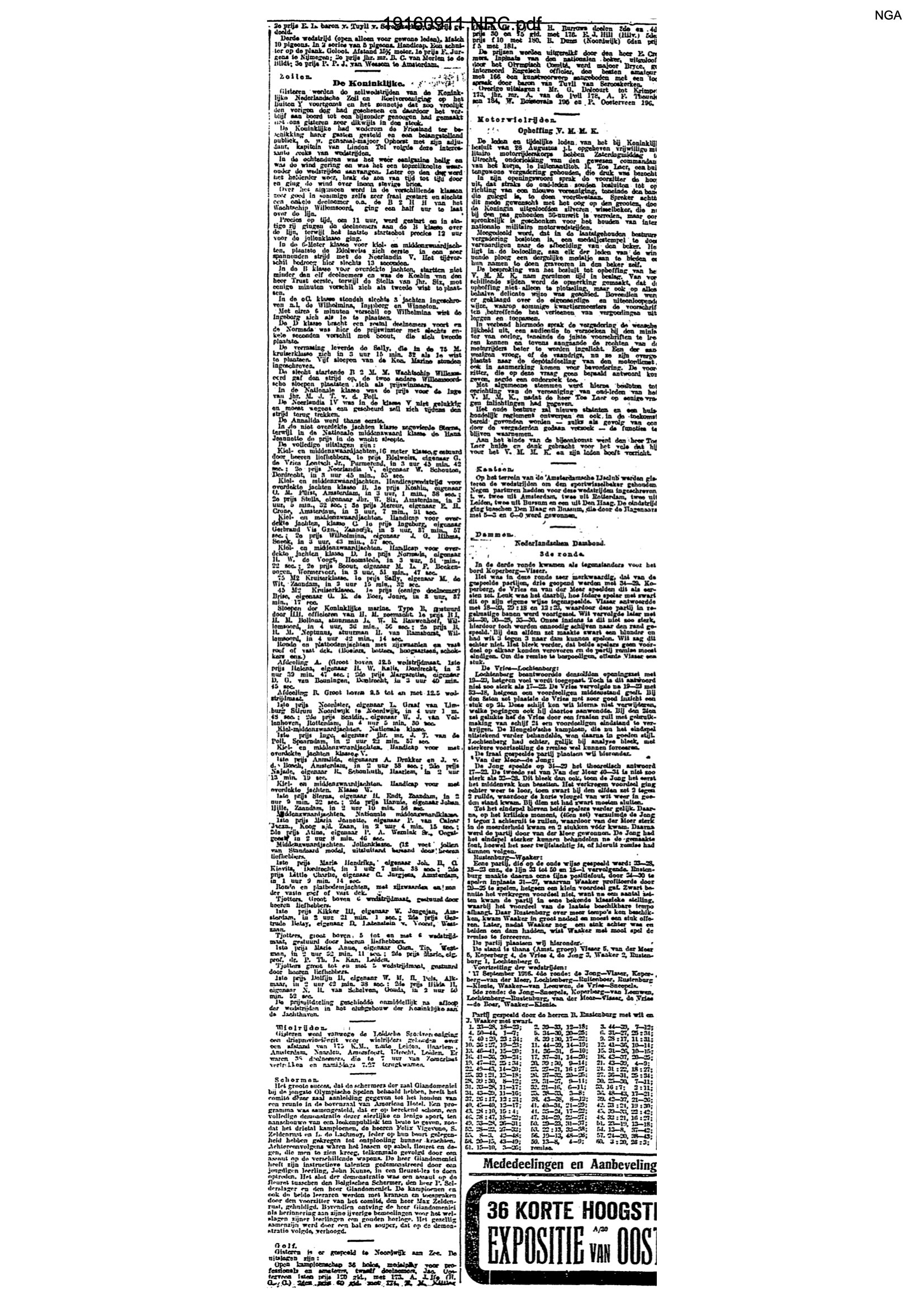 Nieuw Rotterdamsche Courant - 19160911