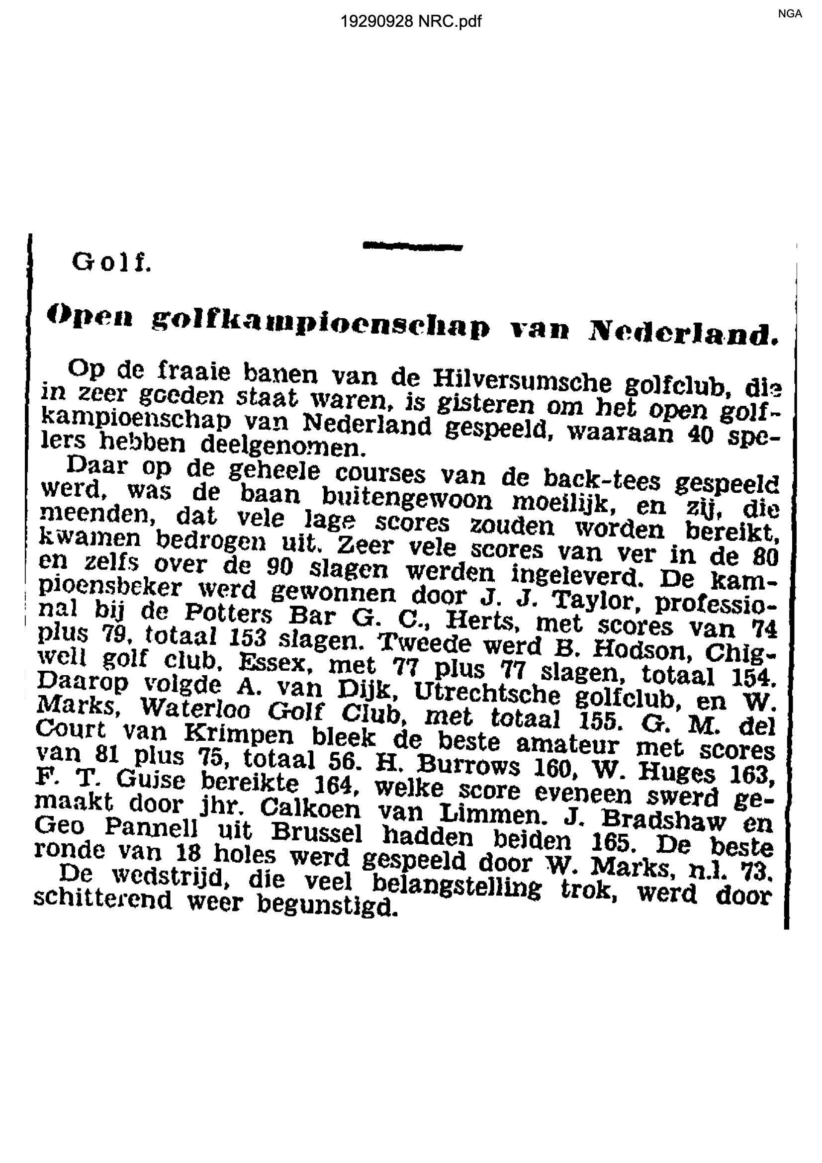 Nieuw Rotterdamsche Courant - 19290928