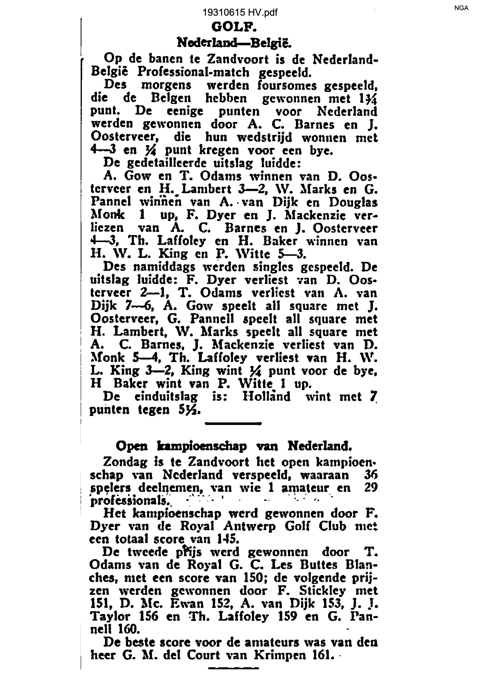 Het Vaderland - 19310615