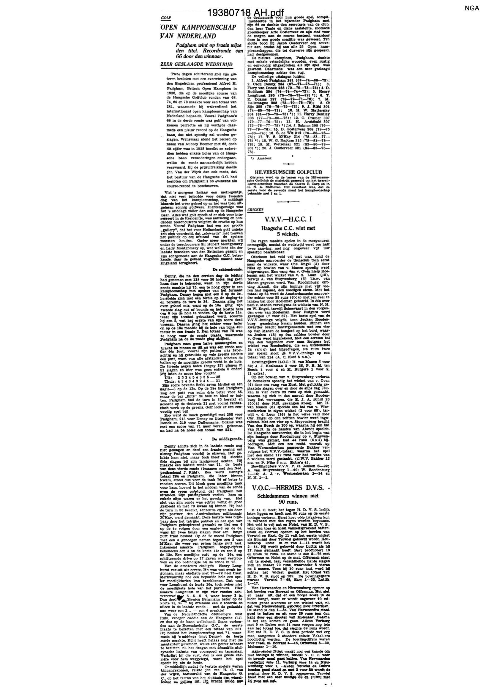 Algemeen Handelsblad - 19380718
