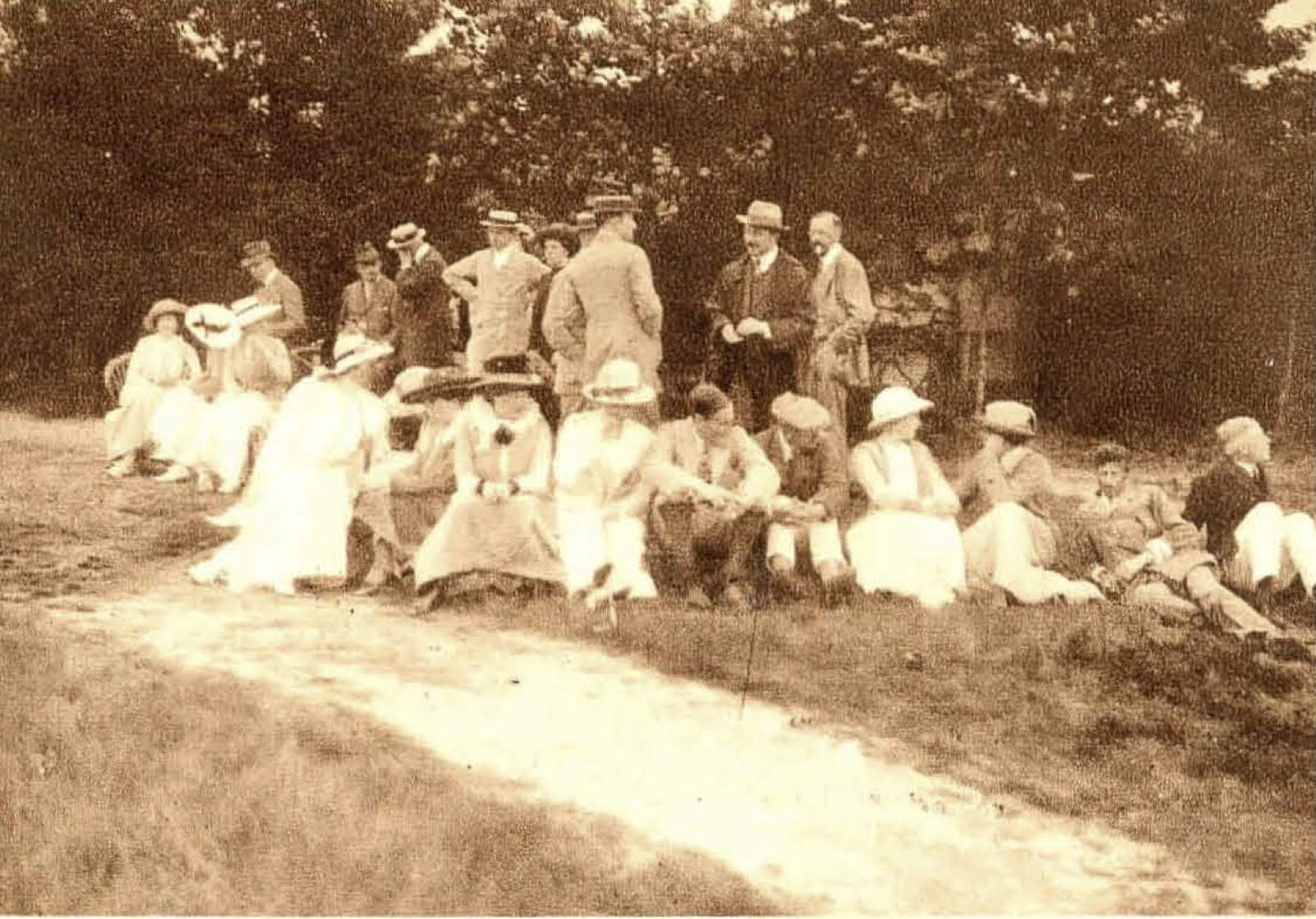 Groepsfoto Doornsche GC 1912 - 1912