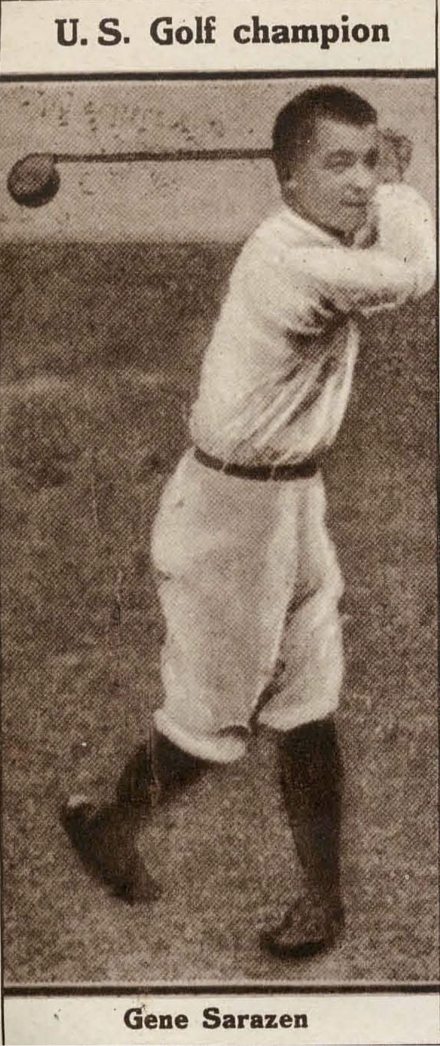 Gene Sarazen - 1922