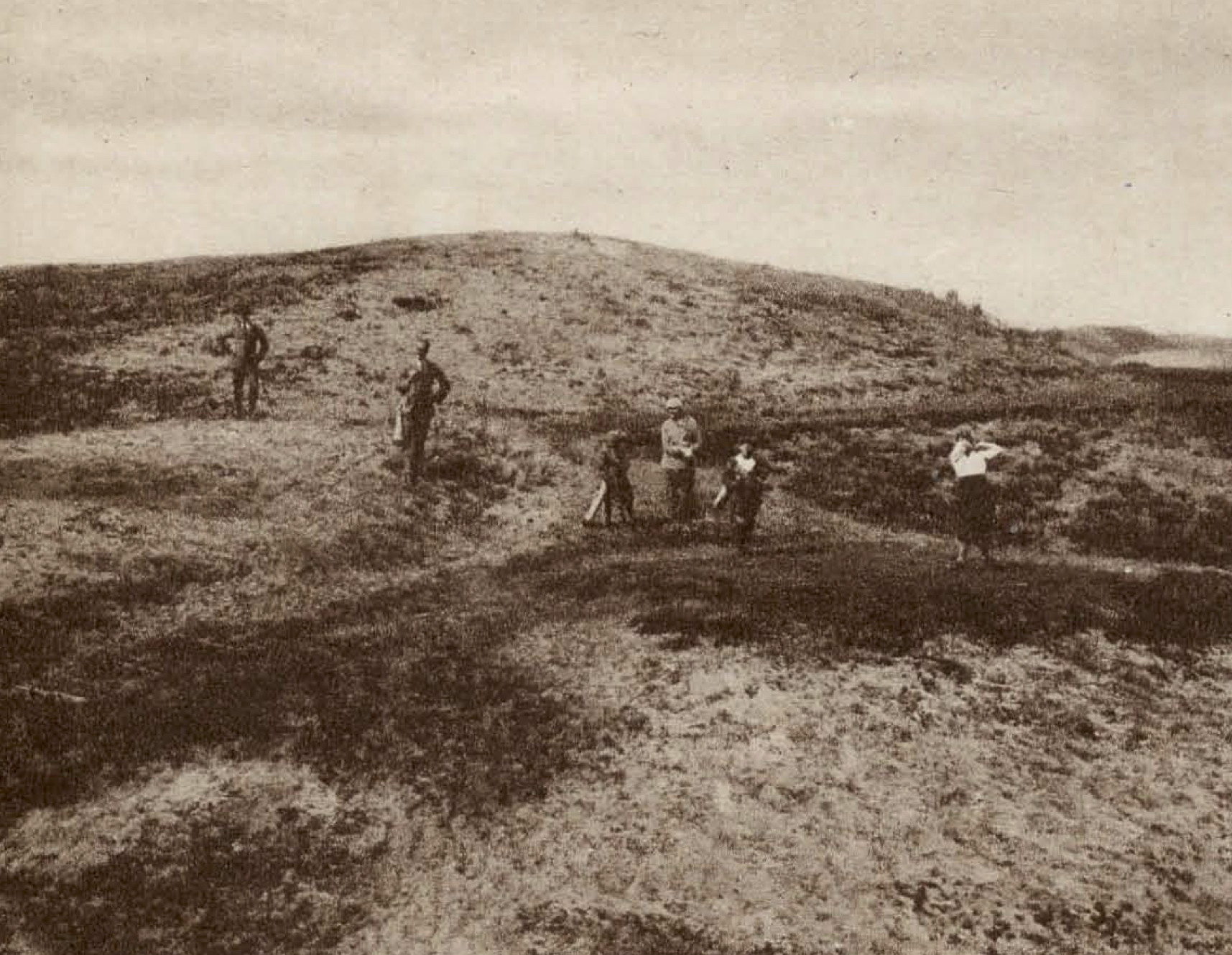 Zicht op de Noordwijksche - 1922