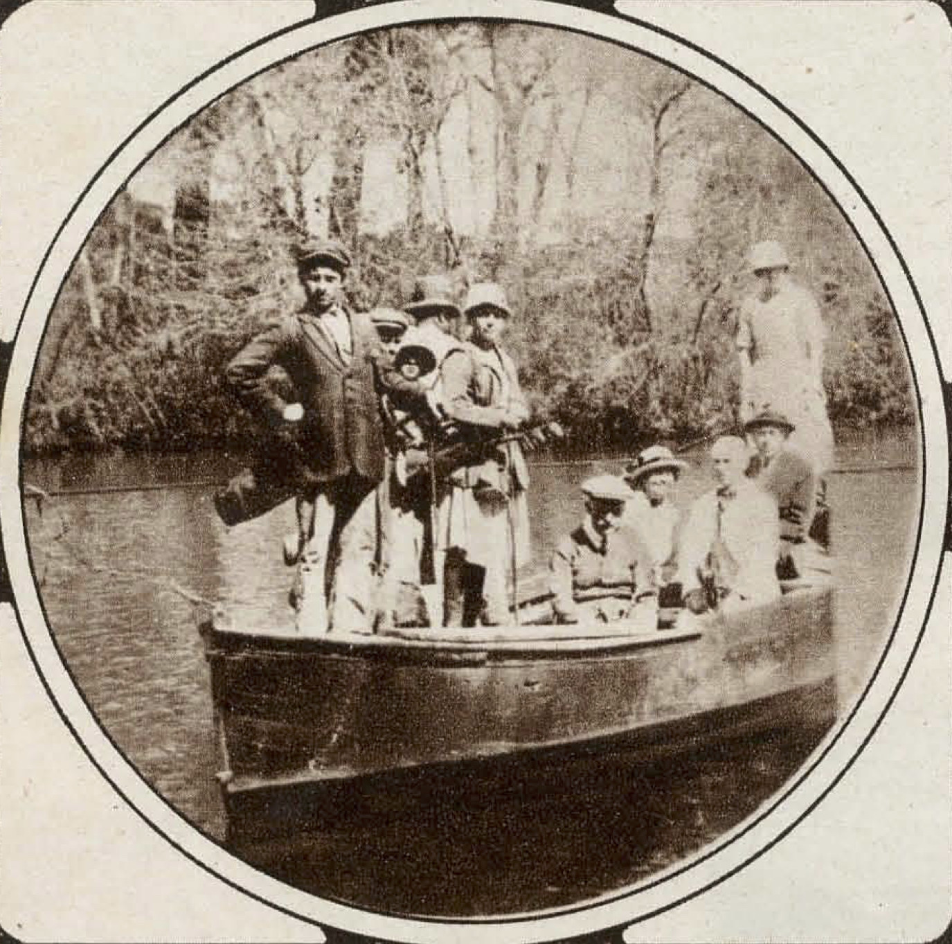 Groepje Hollandse golfers - 1922