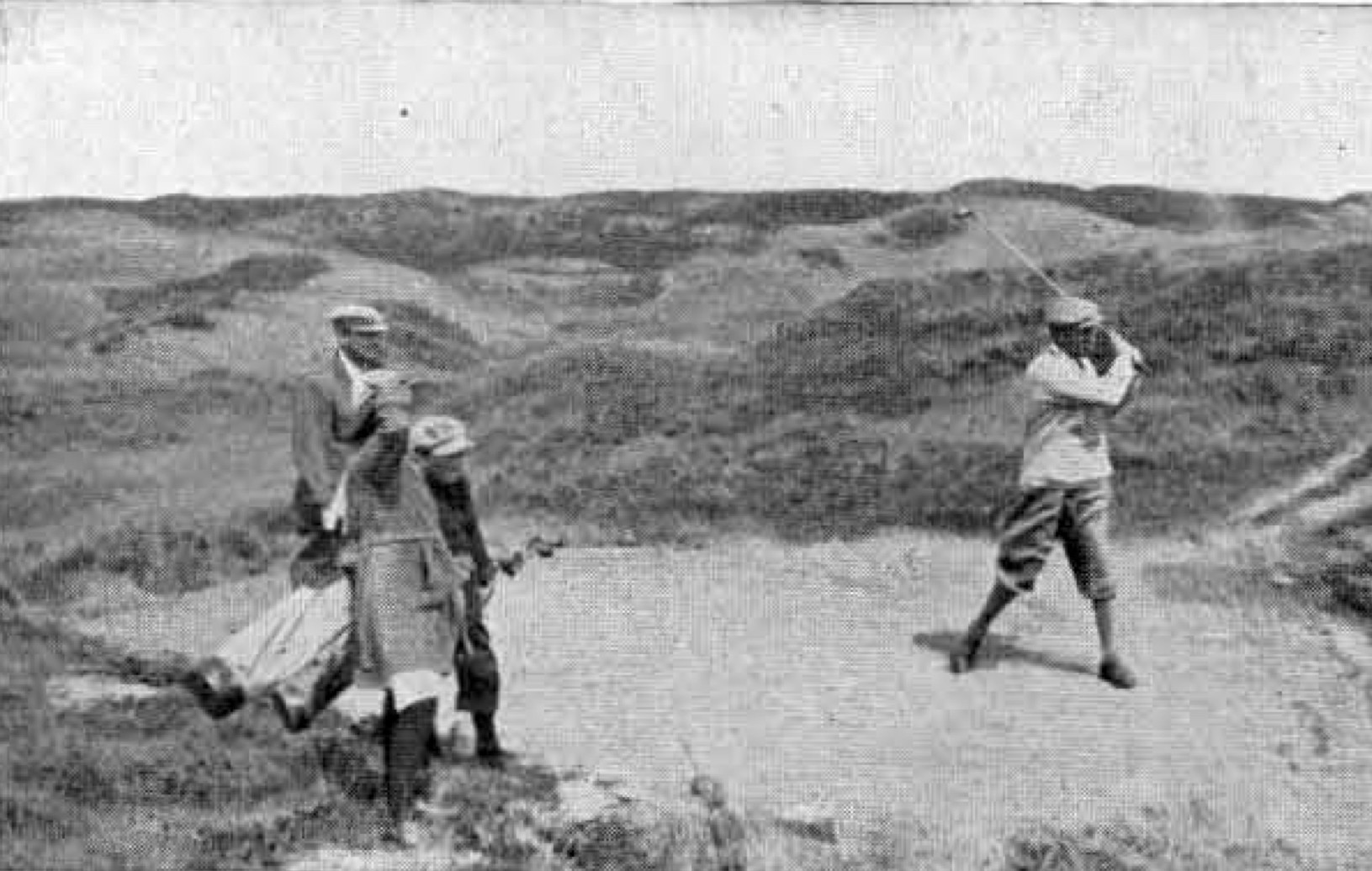 Del Court na een drive - 1924