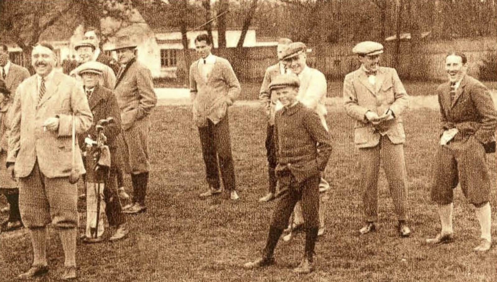 Grappig moment op de Haagsche - 1924