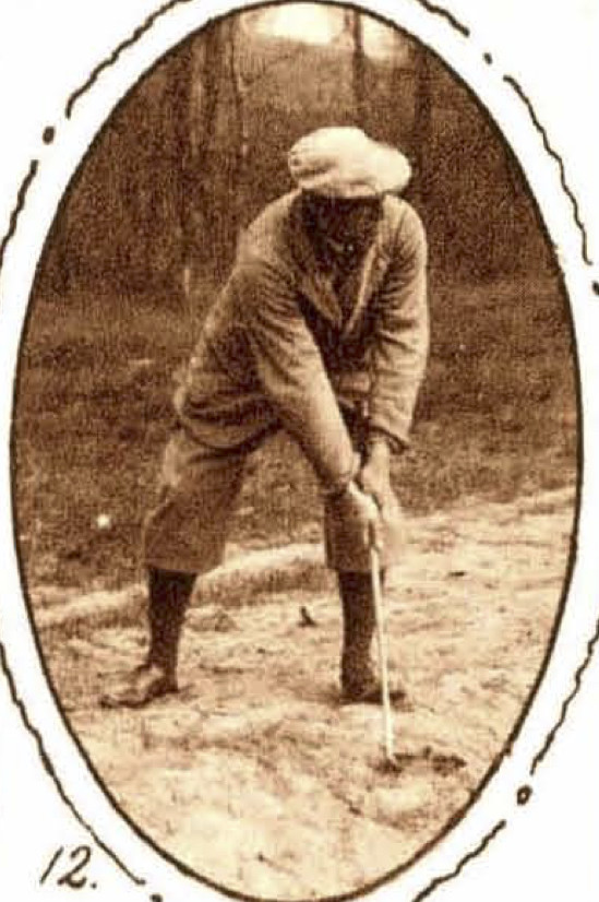 E. Solvay op de korte 7 - 1924