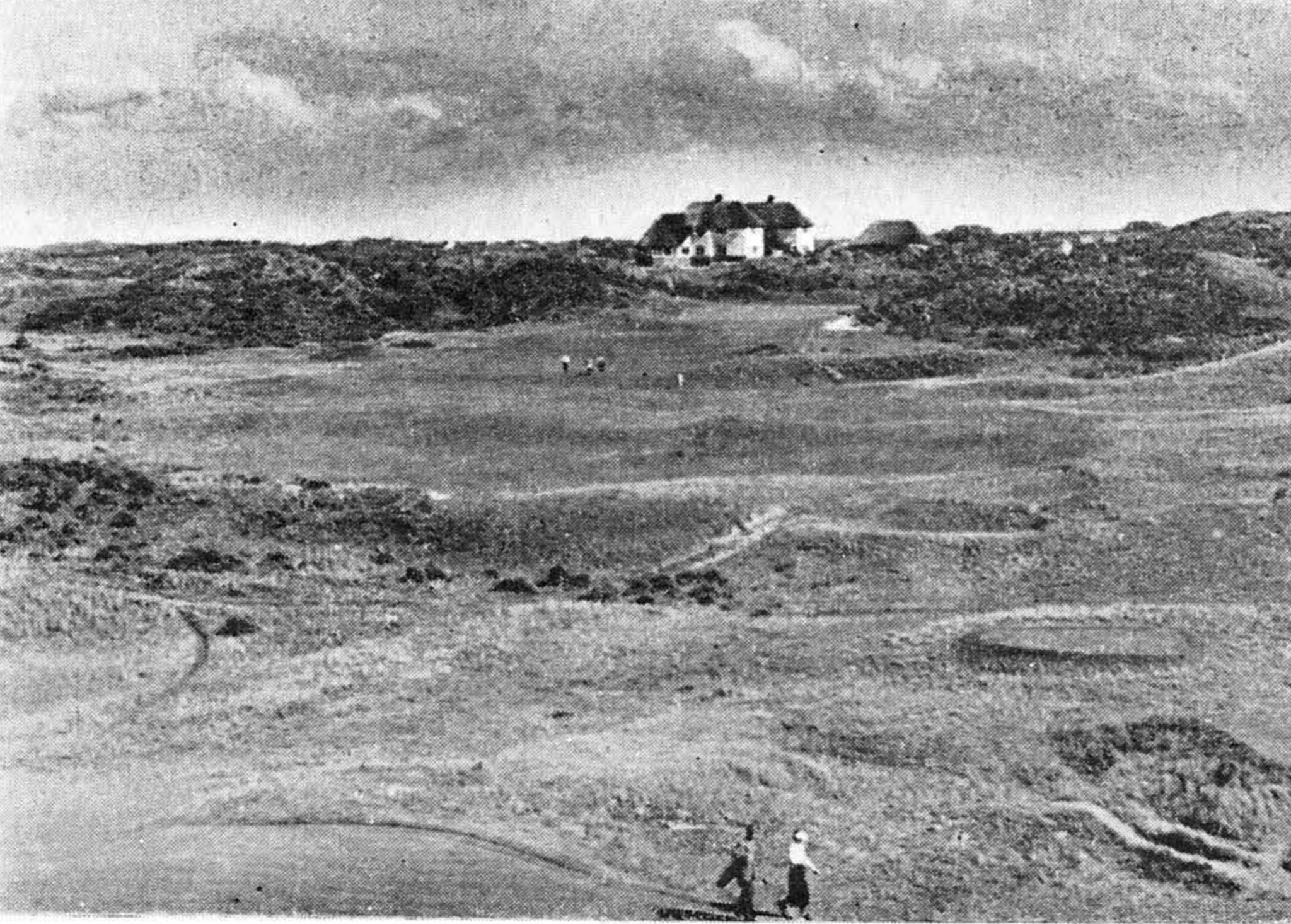 Kennemer GC; 18de tee - 1937