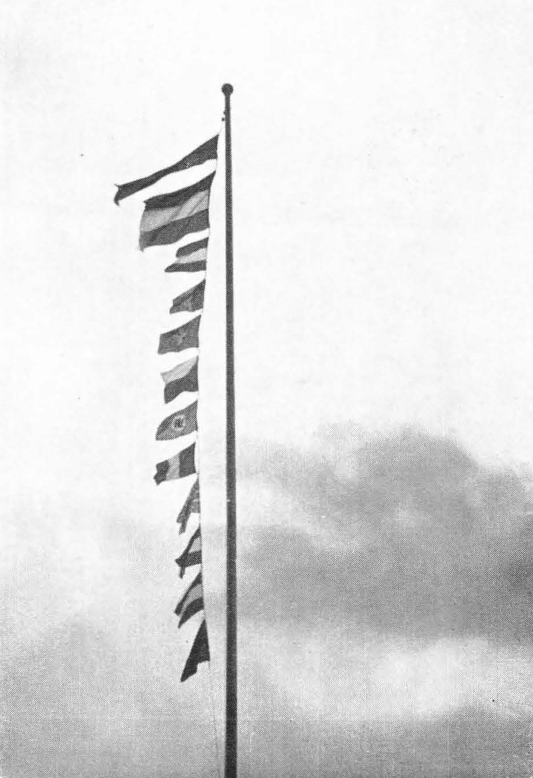 Vlaggenstok Luxemburgsche GC - 1937