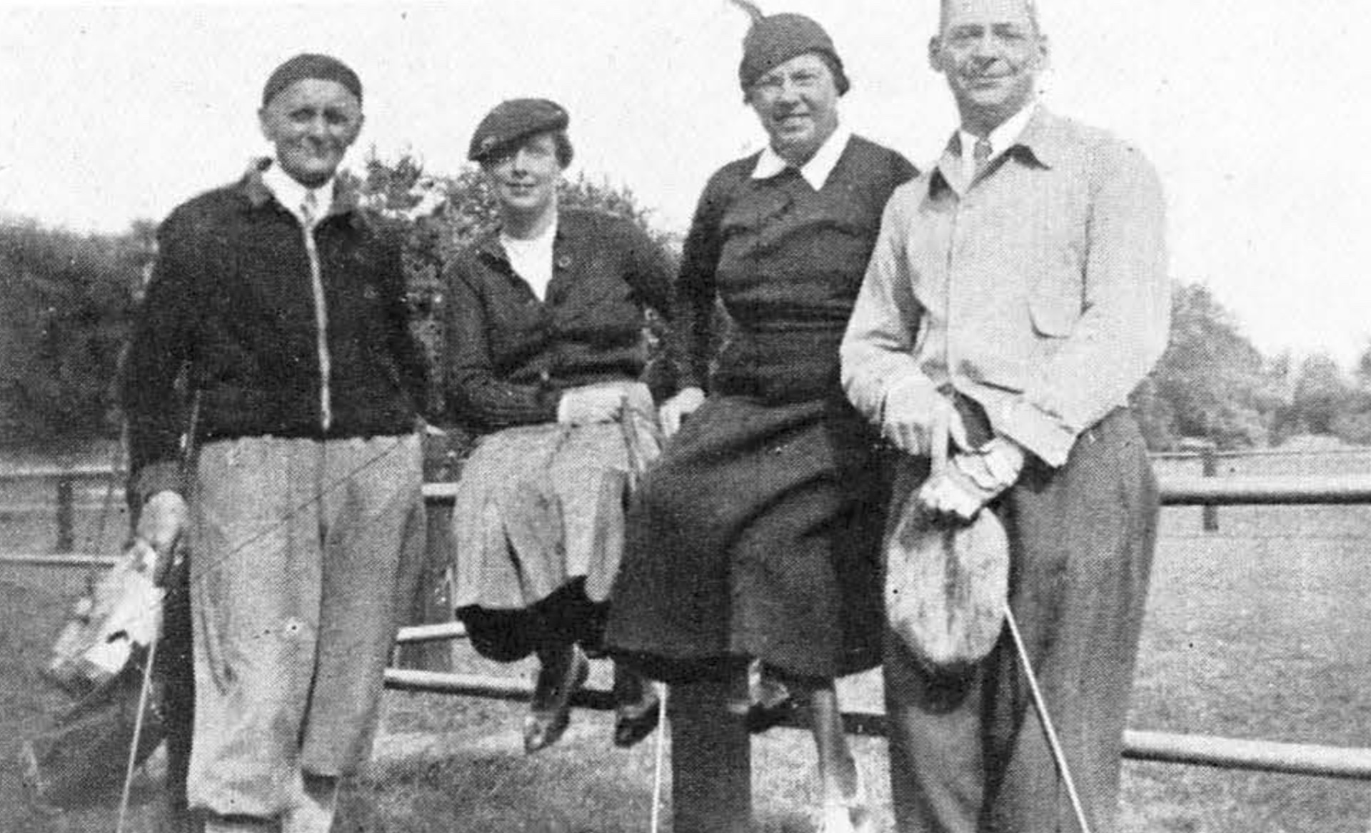 W. Hamm; Mevr. Henny-Kasteleyn; Mevr. Van Wely; Mr. Rinkes - 1937