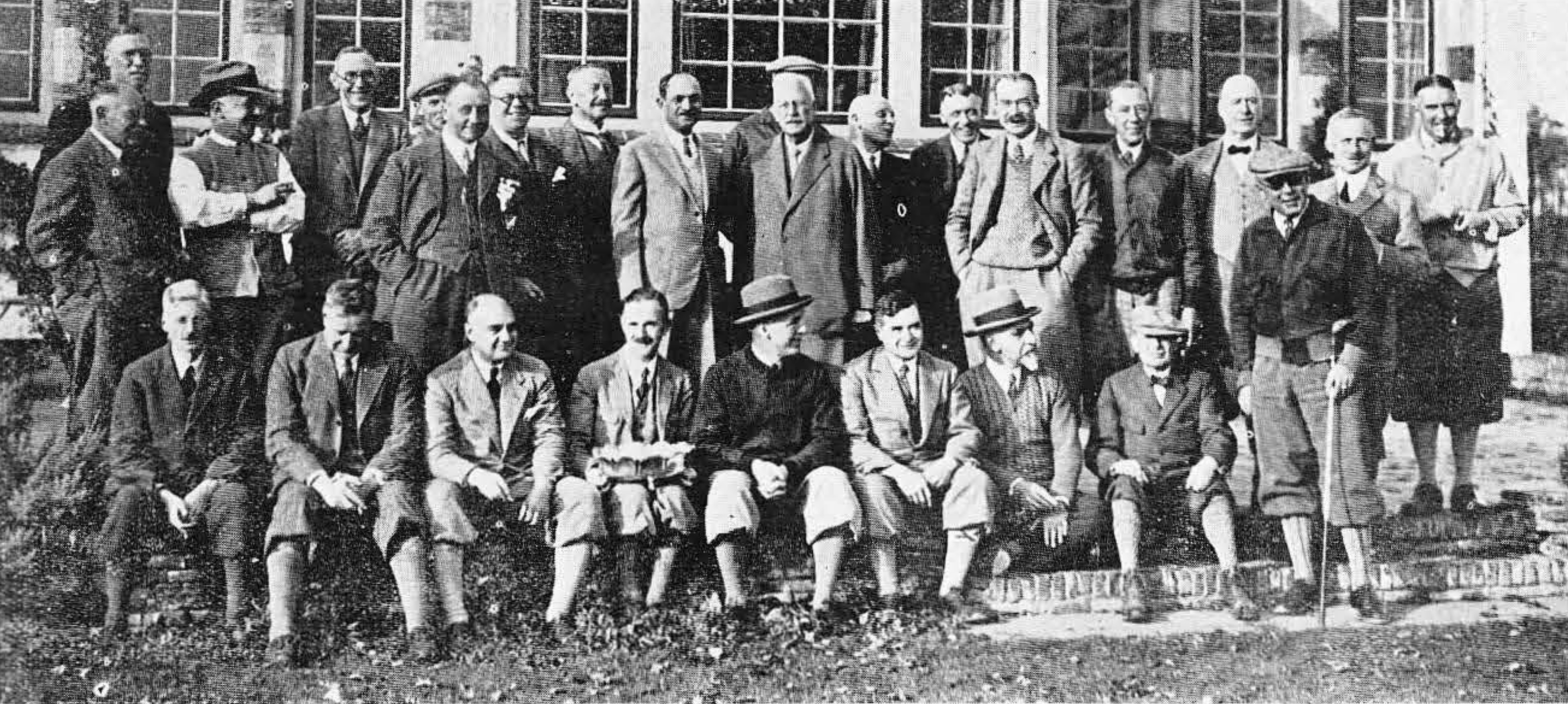 50-jarigen wedstrijd Haagsche GC - 1938