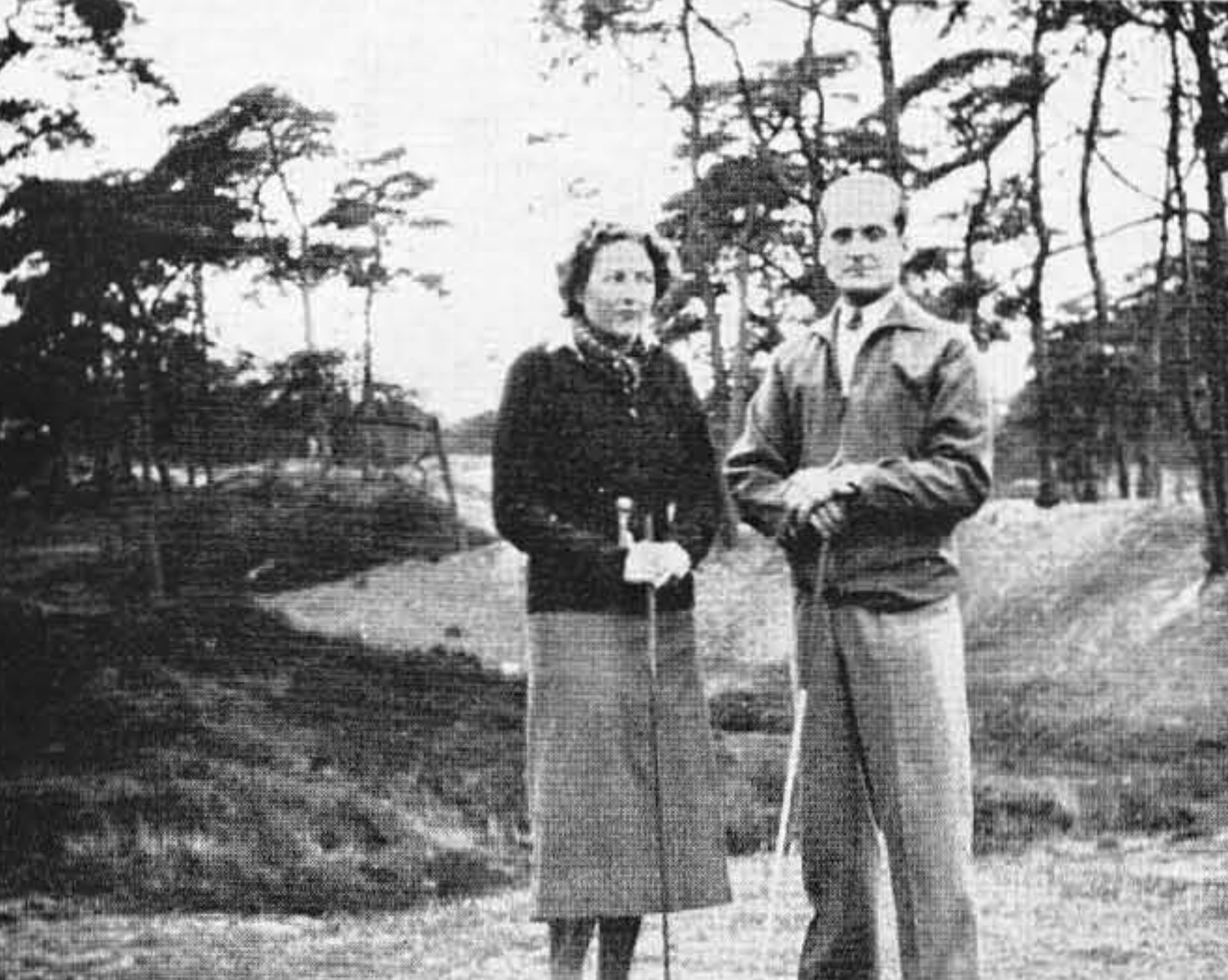 Freule D. Pauw; Graaf zu Dohna - 1938