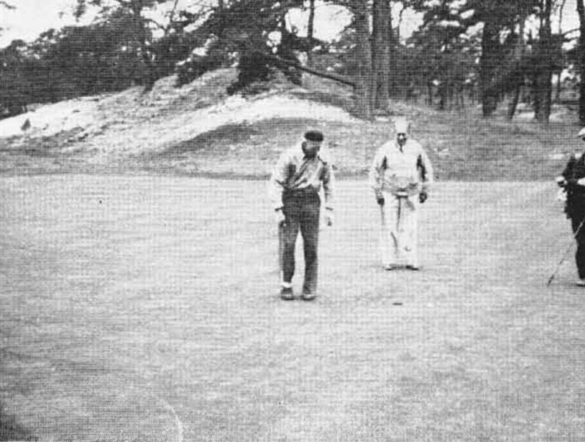 Mundt; Haar op green 9 - 1938