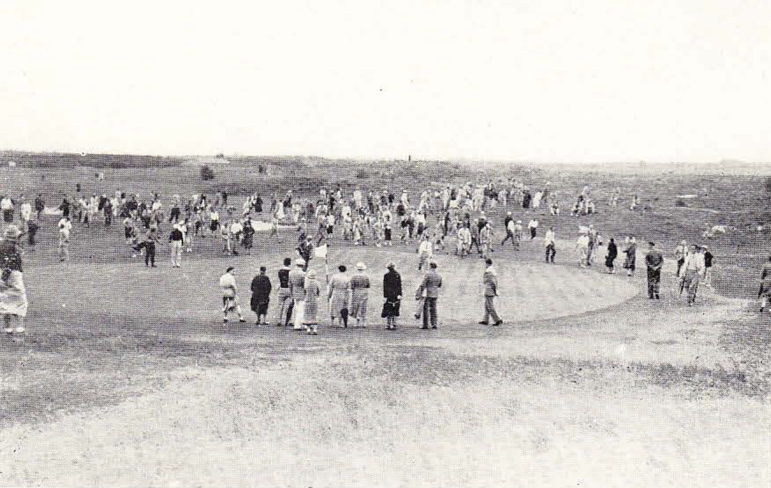 Le Zoute; 15de green - 1938