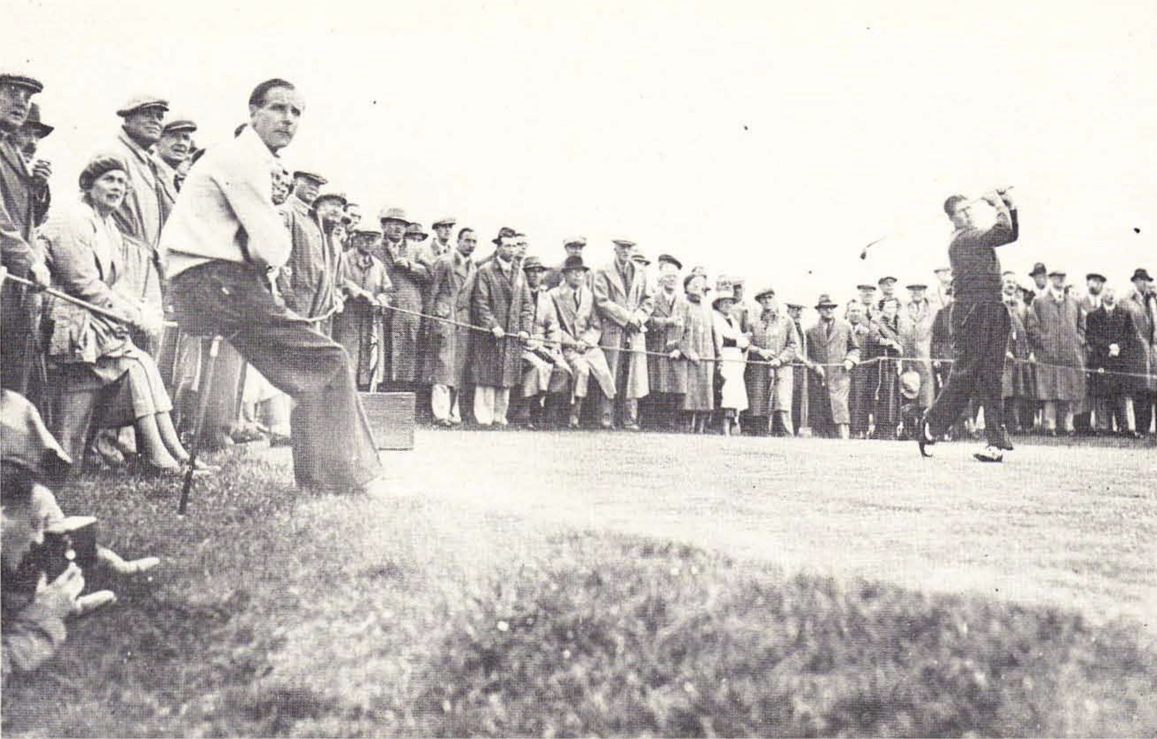 Walker cup; Harry Bentley; J. Bruen - 1938