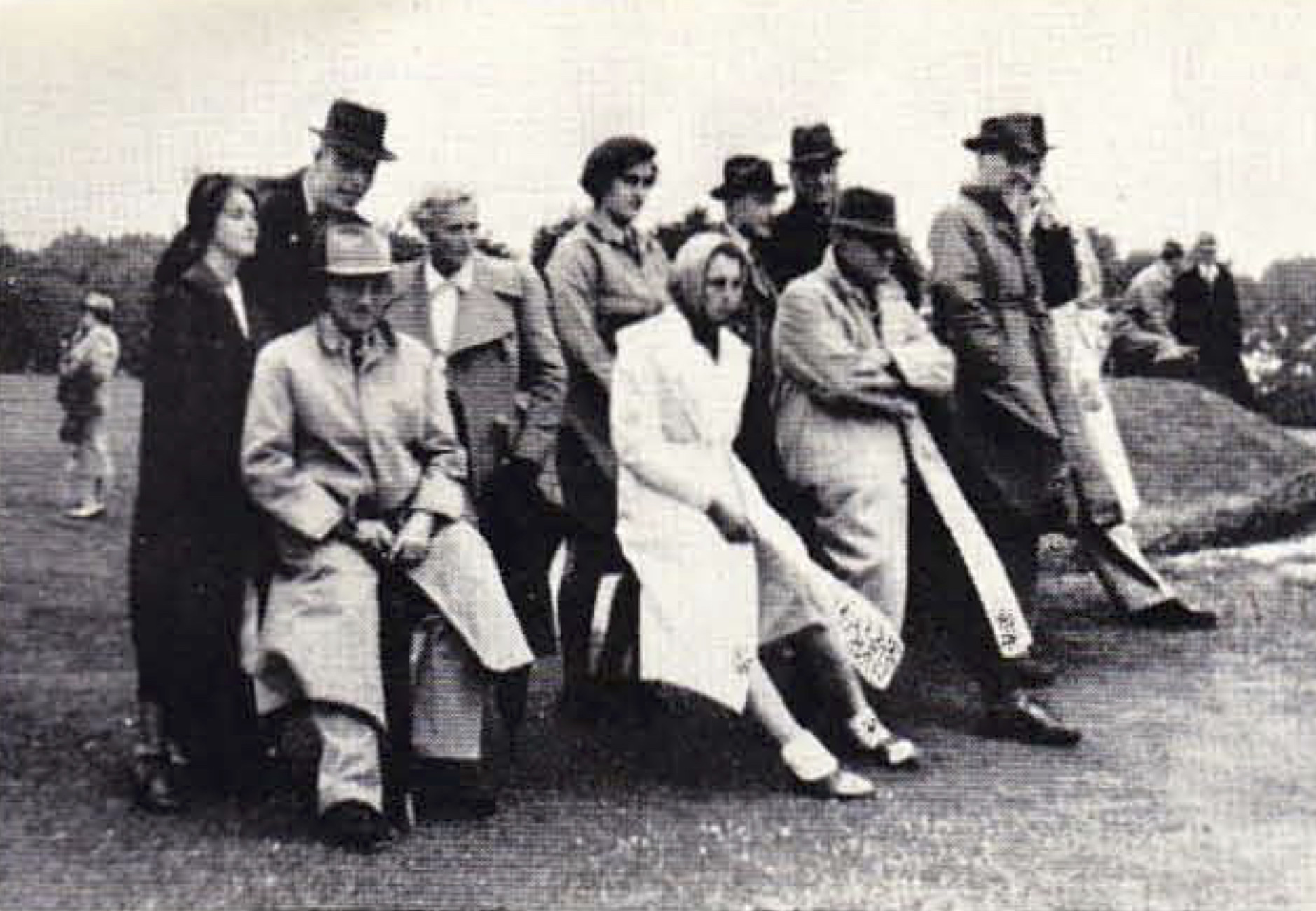 G.M. Del Court; twee dochters - 1938