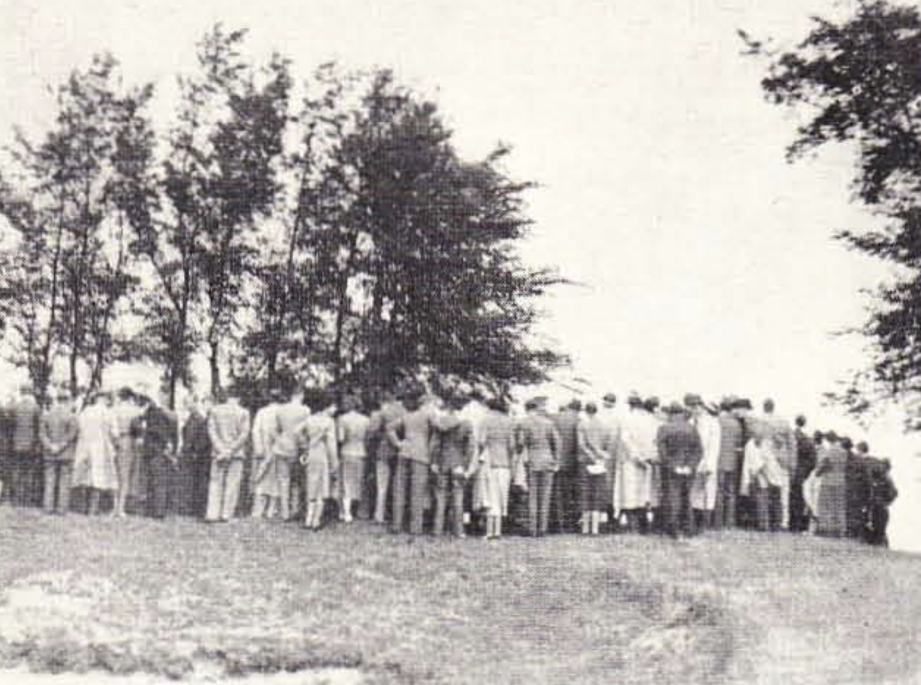 Open; toeschouwers - 1938