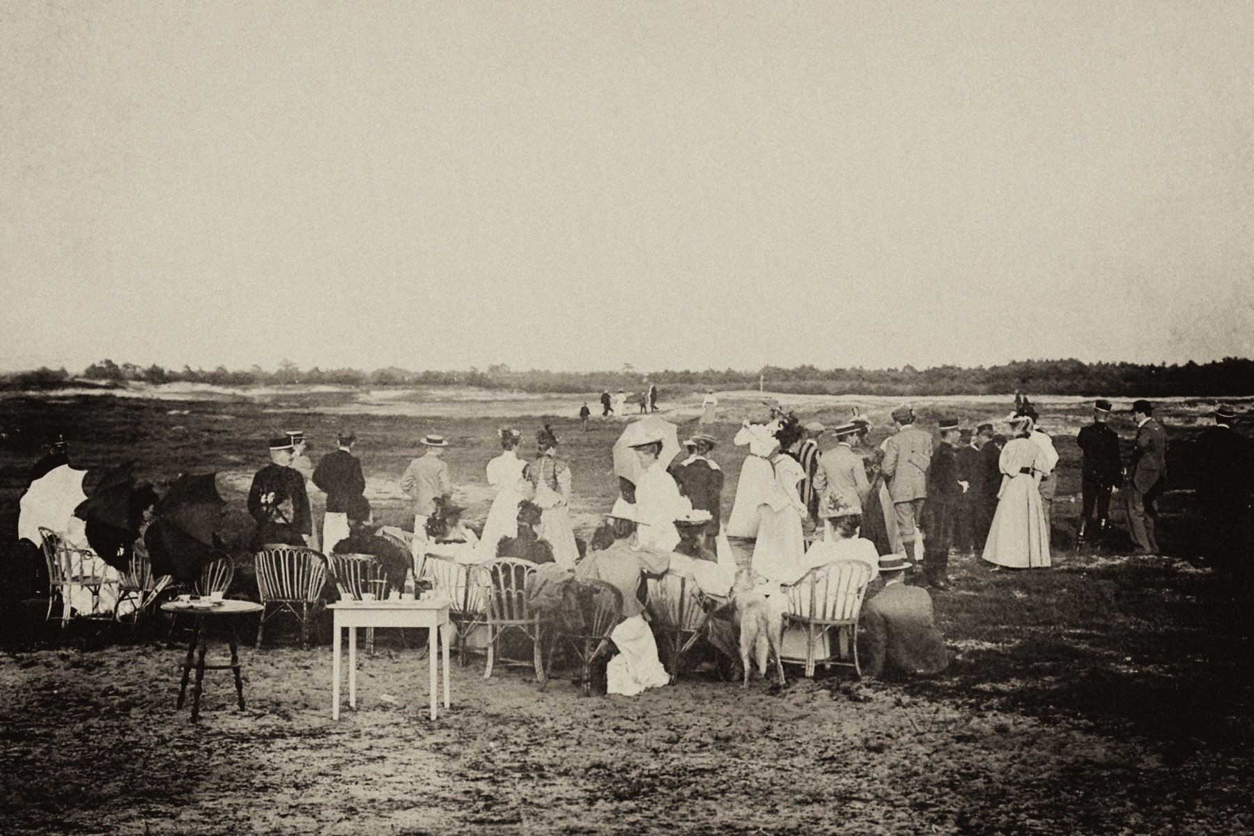 Toeschouwers op de Doornsche