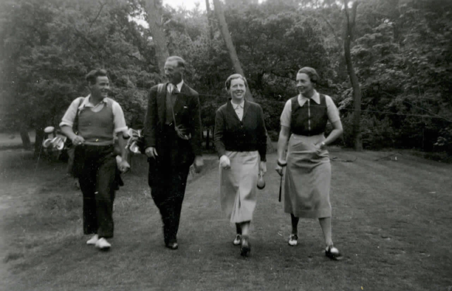 4tal spelers op de Haagsche - 1930
