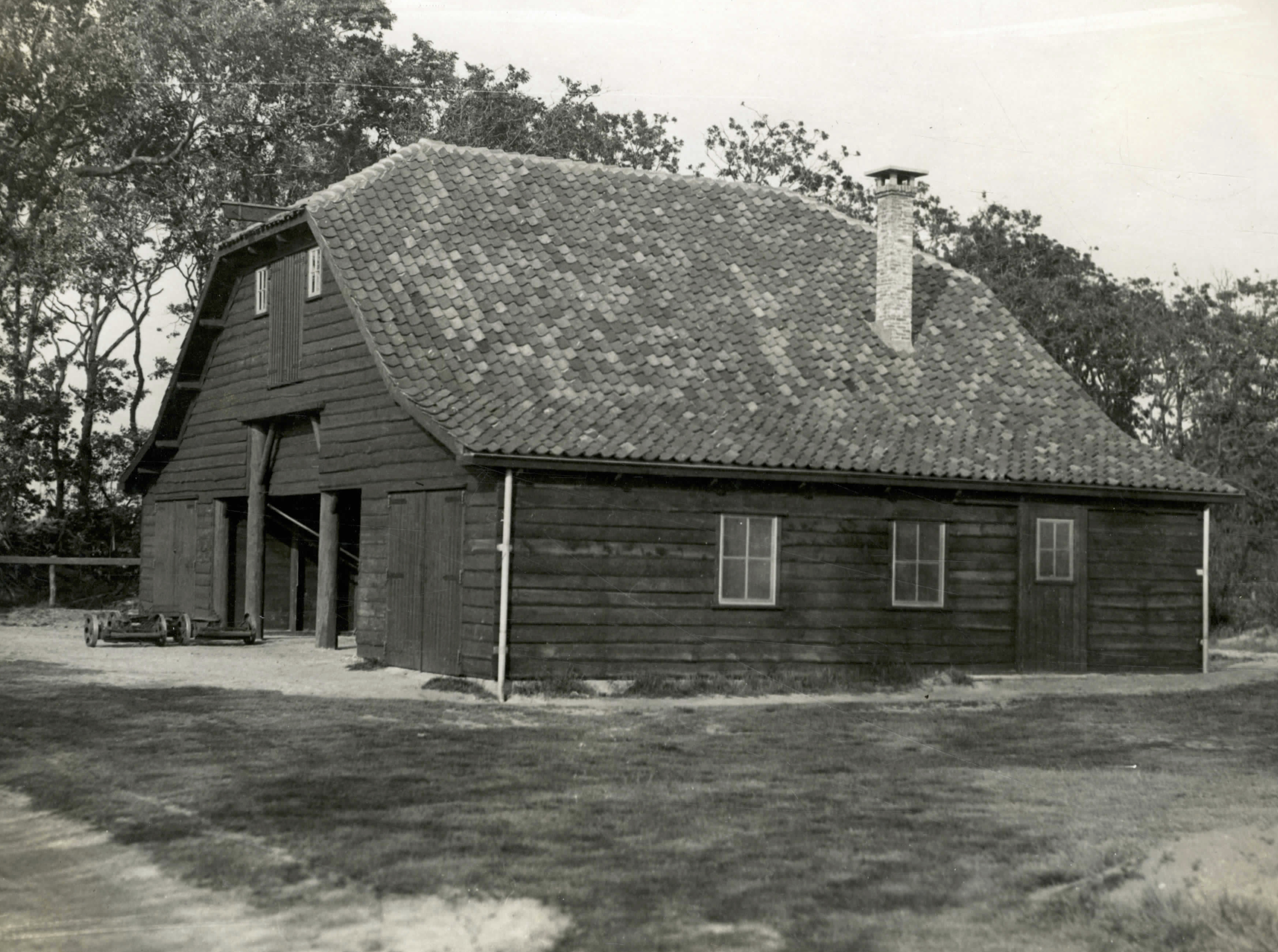 De wagenloods - 1930