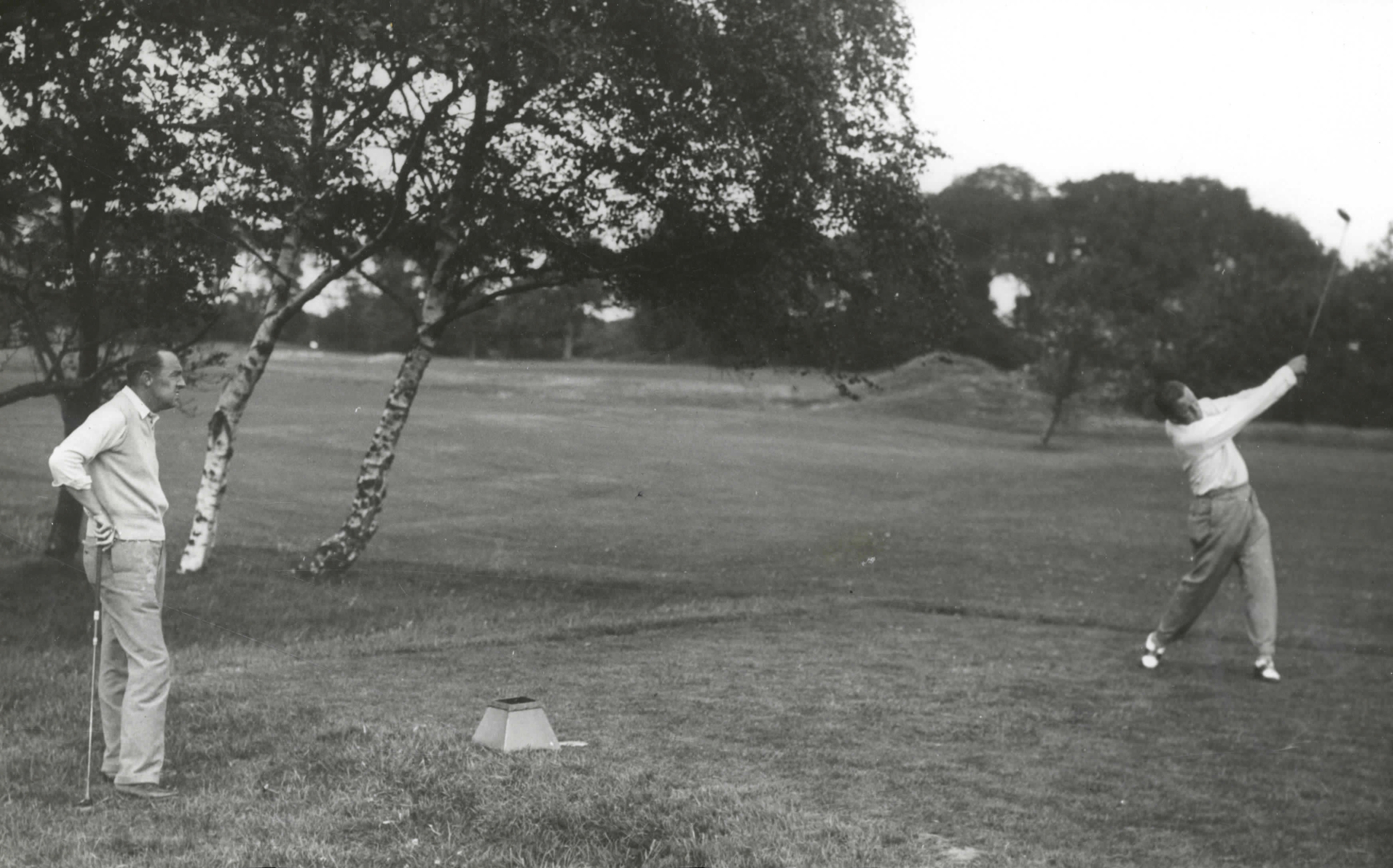 2 spelers op de Haagsche