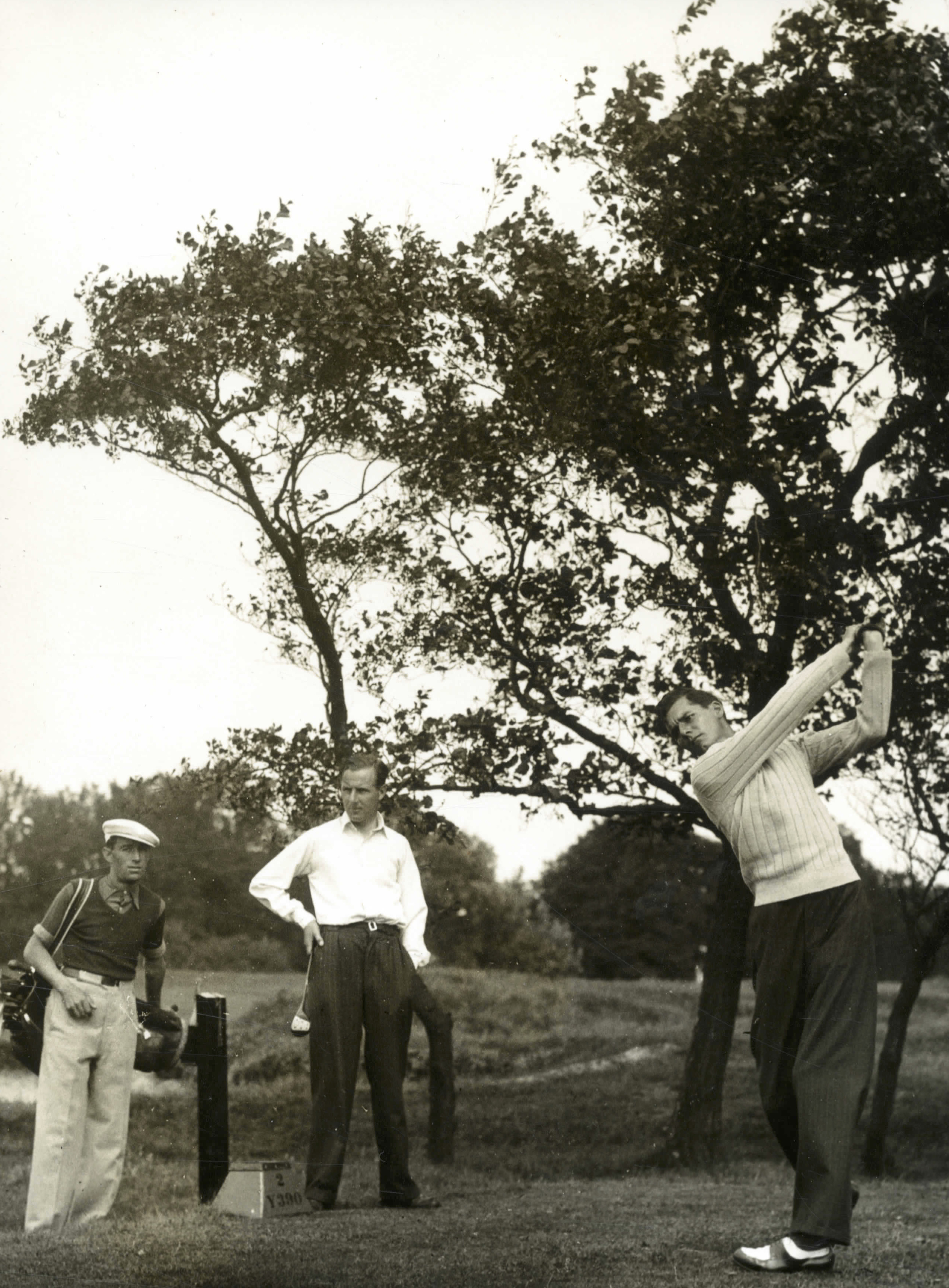 Drietal spelers op de Haagsche