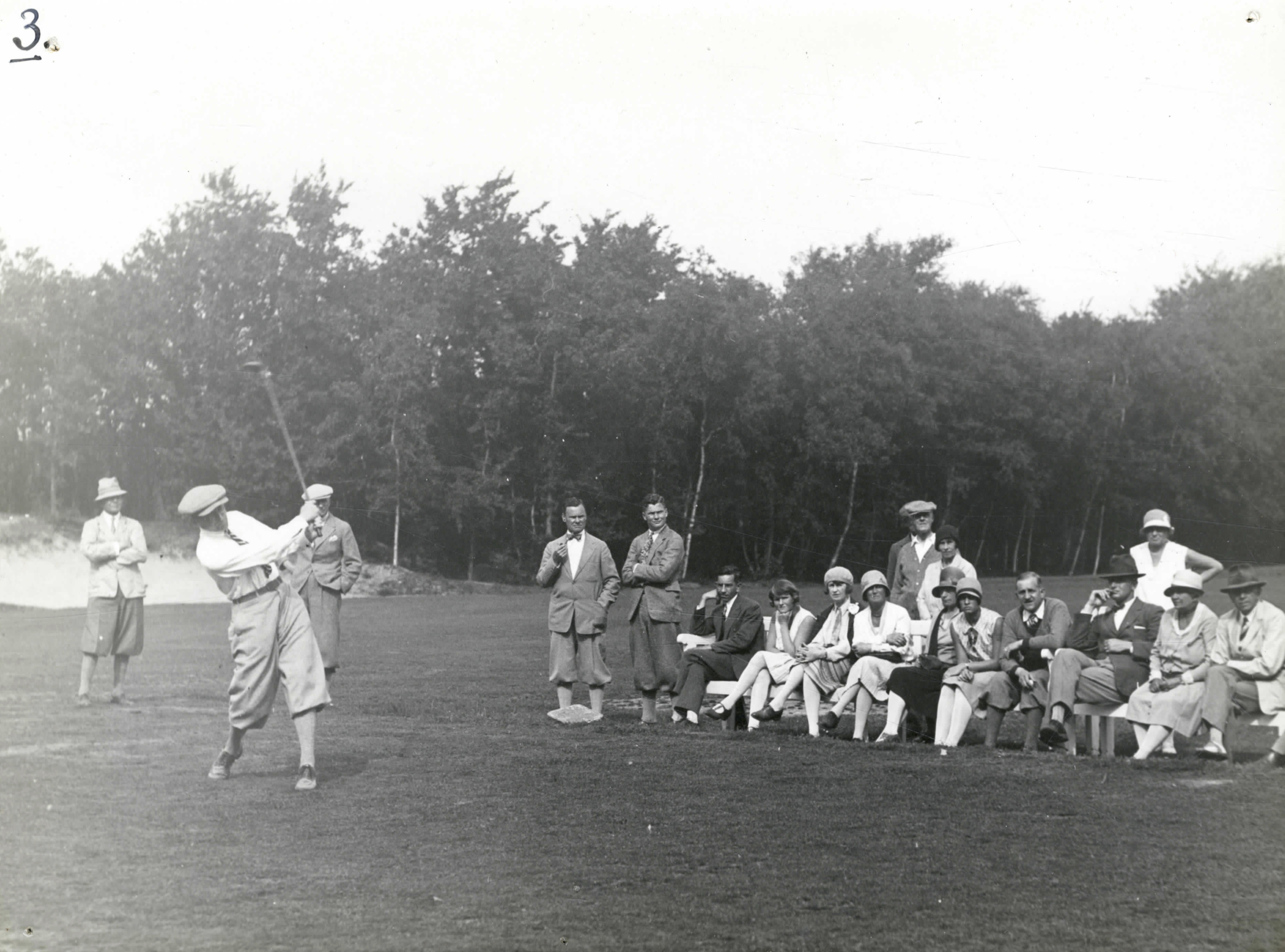 Drivende speler op de Haagsche