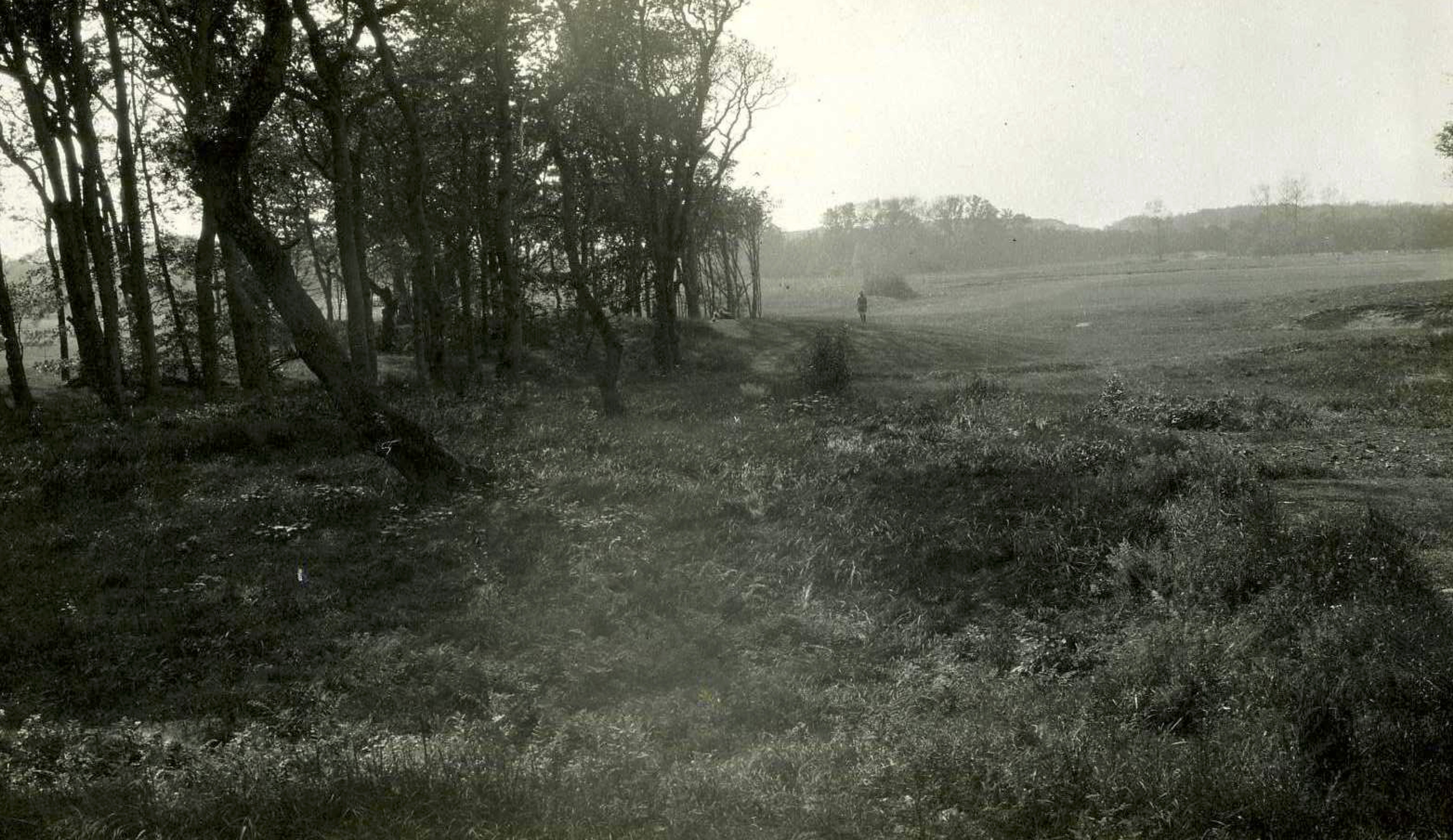 Gezicht vanaf 13e tee - 1923