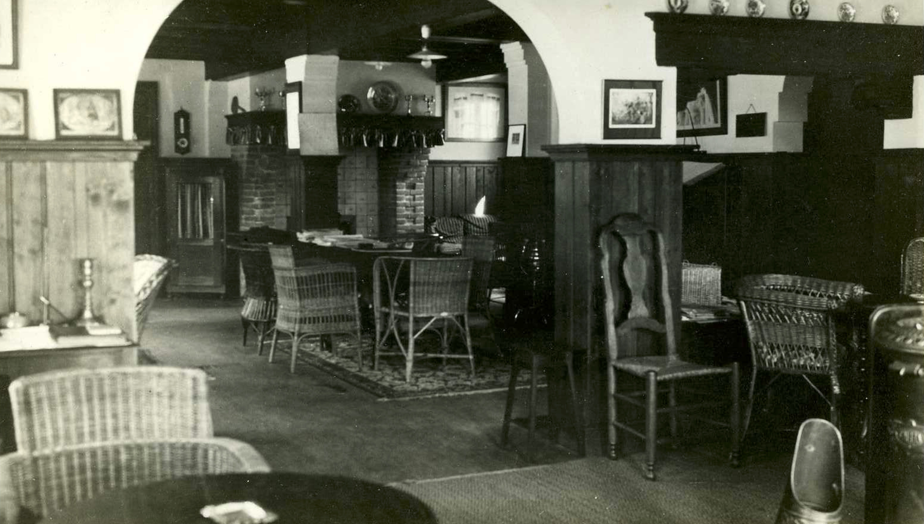 Interieur Clubhuis - 1923