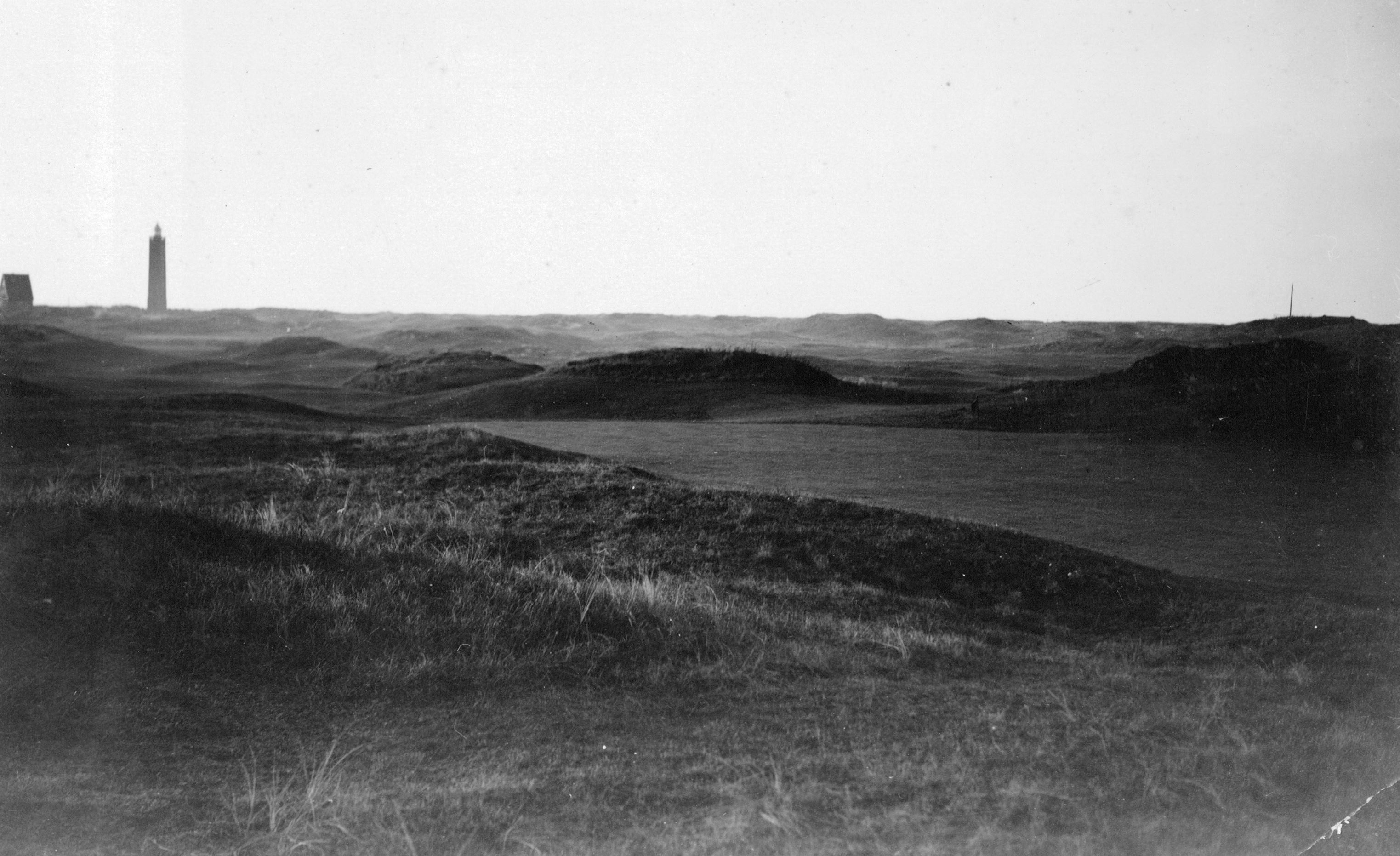 Oude baan; 8e hole - 1915