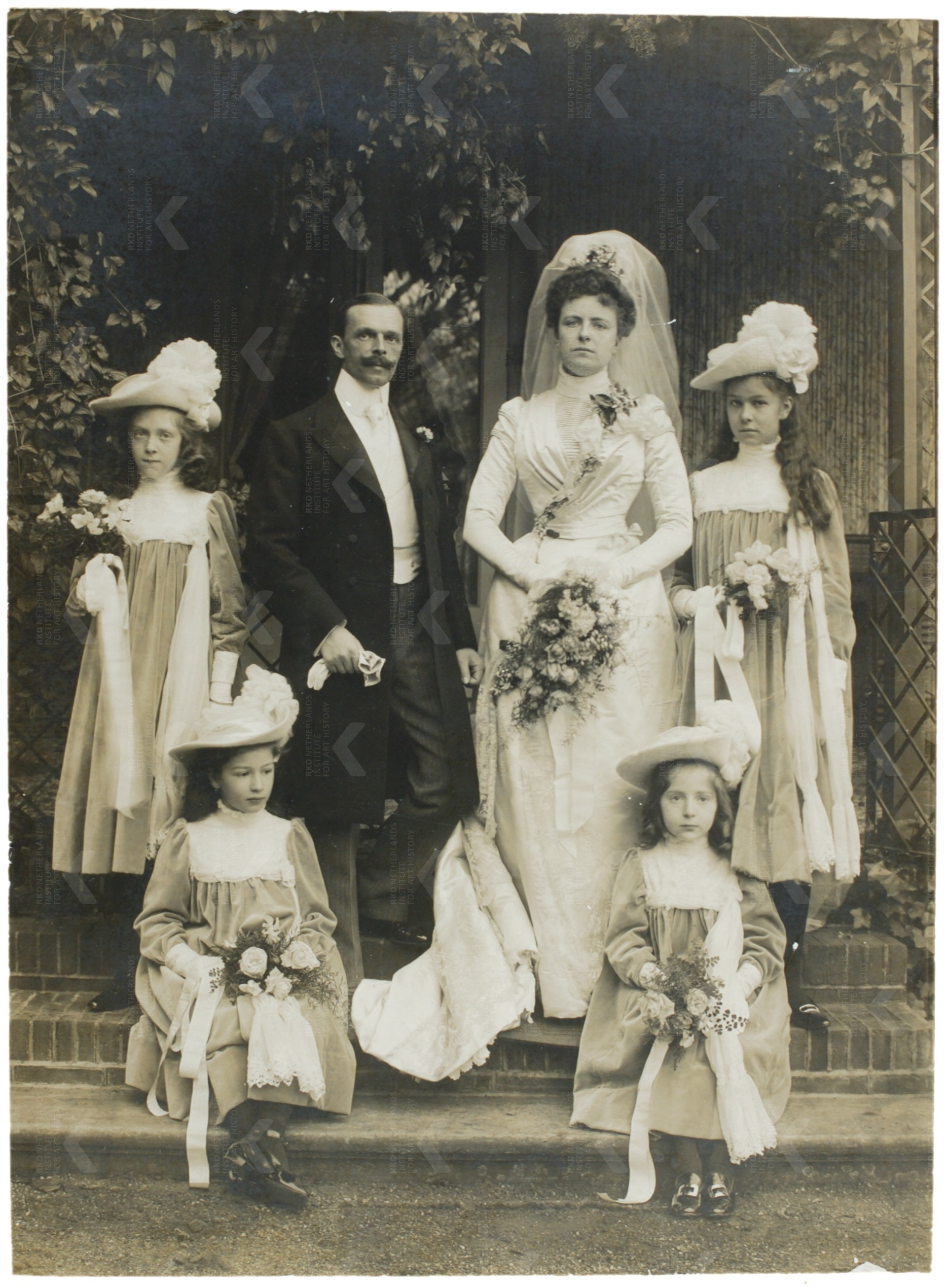 L.M. Schuurbecque Boeye en familie - 1899