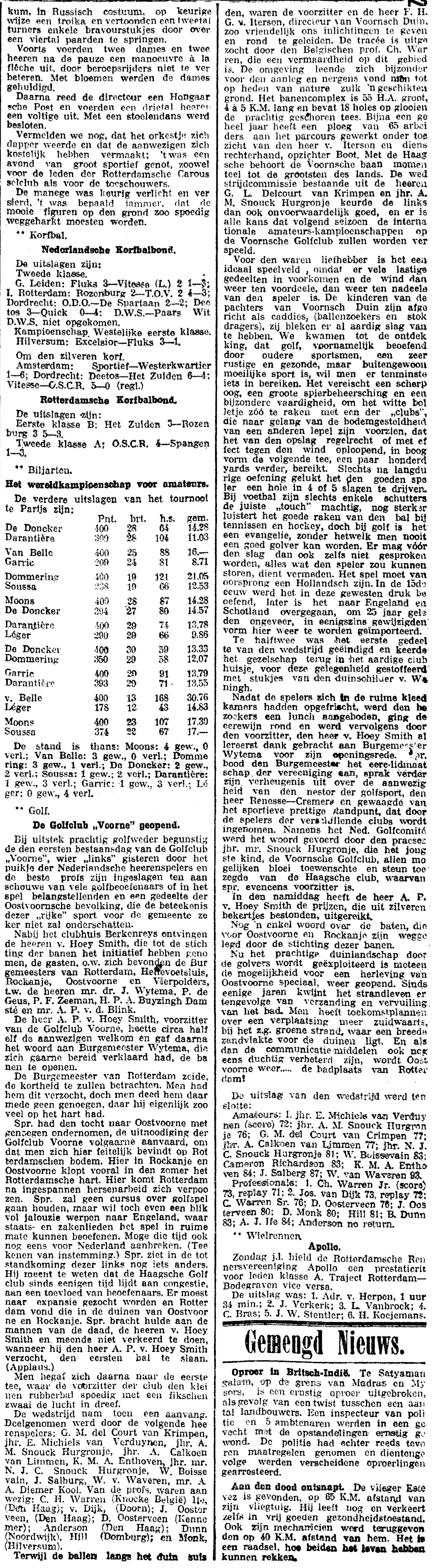 Rotterdamsch Nieuwsblad - 19260419