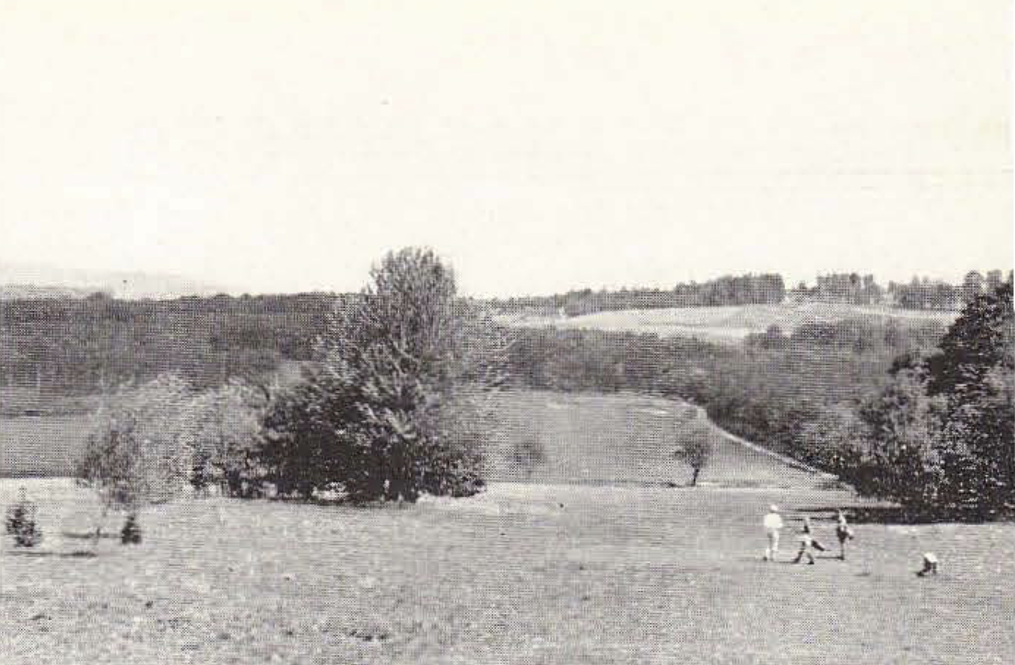 7de hole Emser course - 1938